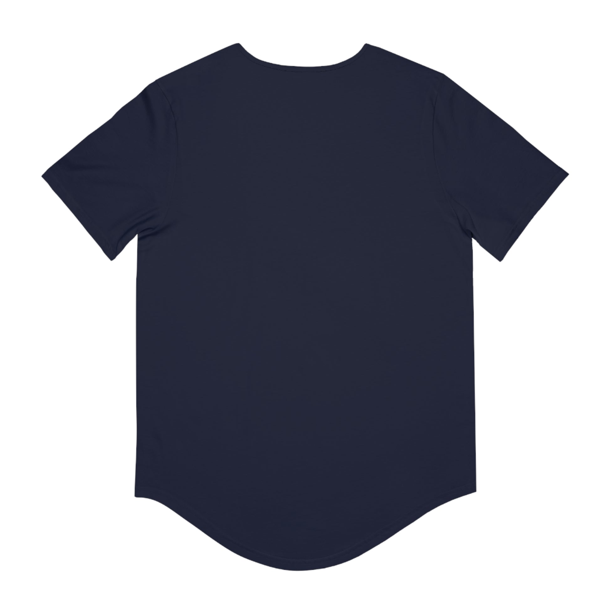 Men's Curved Hem Tee - Stylish Graphic Tee, Faith Over Fear T-shirt, Faith-based tee,  Casual Wear, Trendy Fashion, Streetwear Essential, Gift for Him