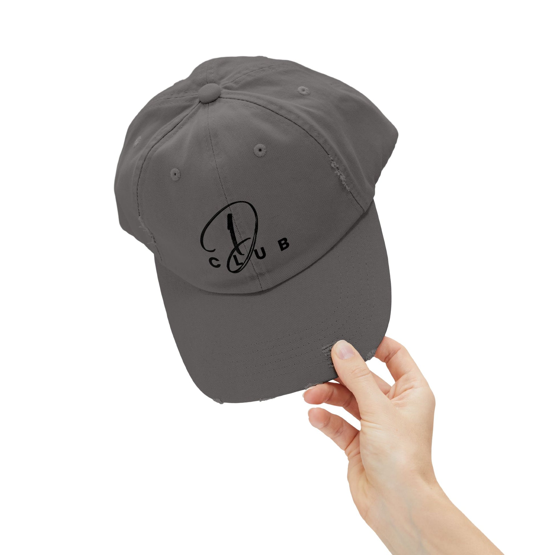 Unisex Distressed Cap, D Club style, Casual Wear, Gift for Friends, Everyday [...]
