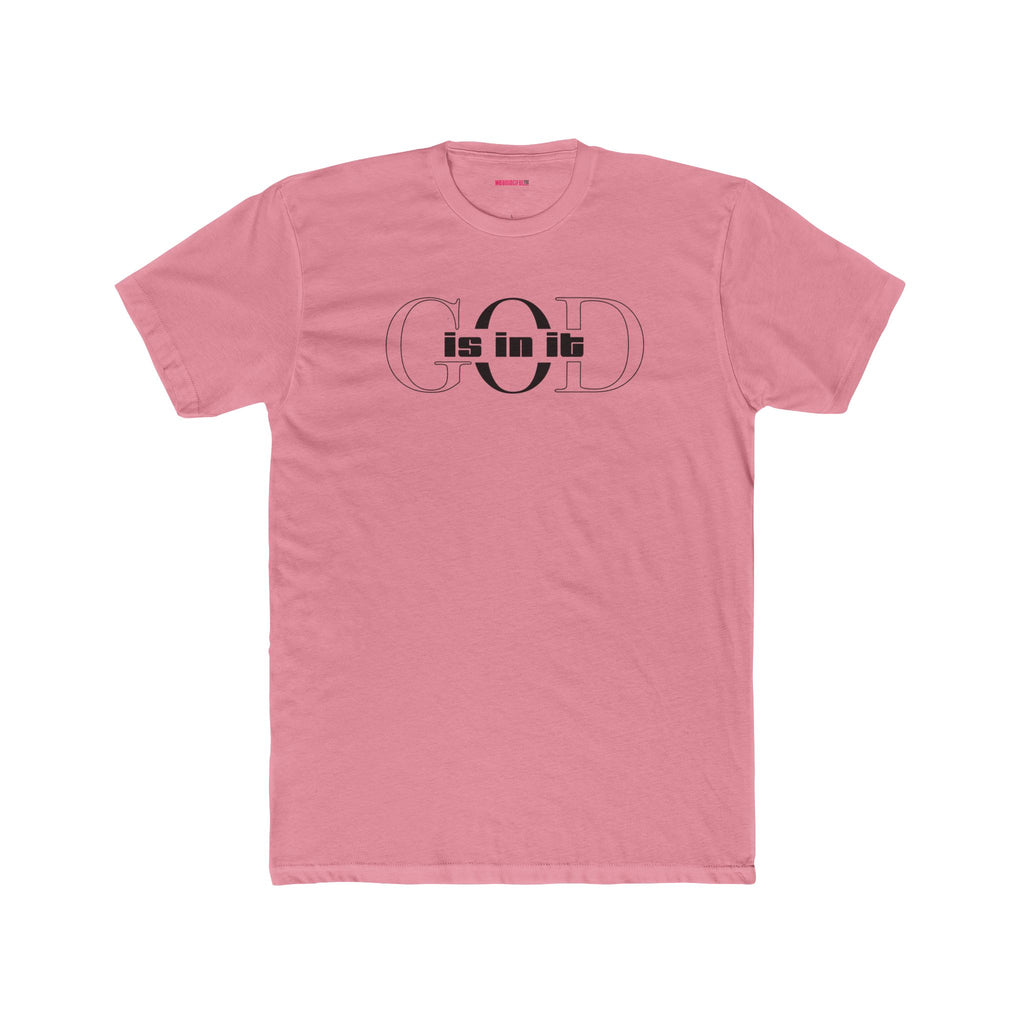 Unisex Cotton Crew Shirt, Minimalist Graphic Tee for Modern Minimalists, Faith-Based, Casual Wear, Everyday Style, Gift for Him or Her