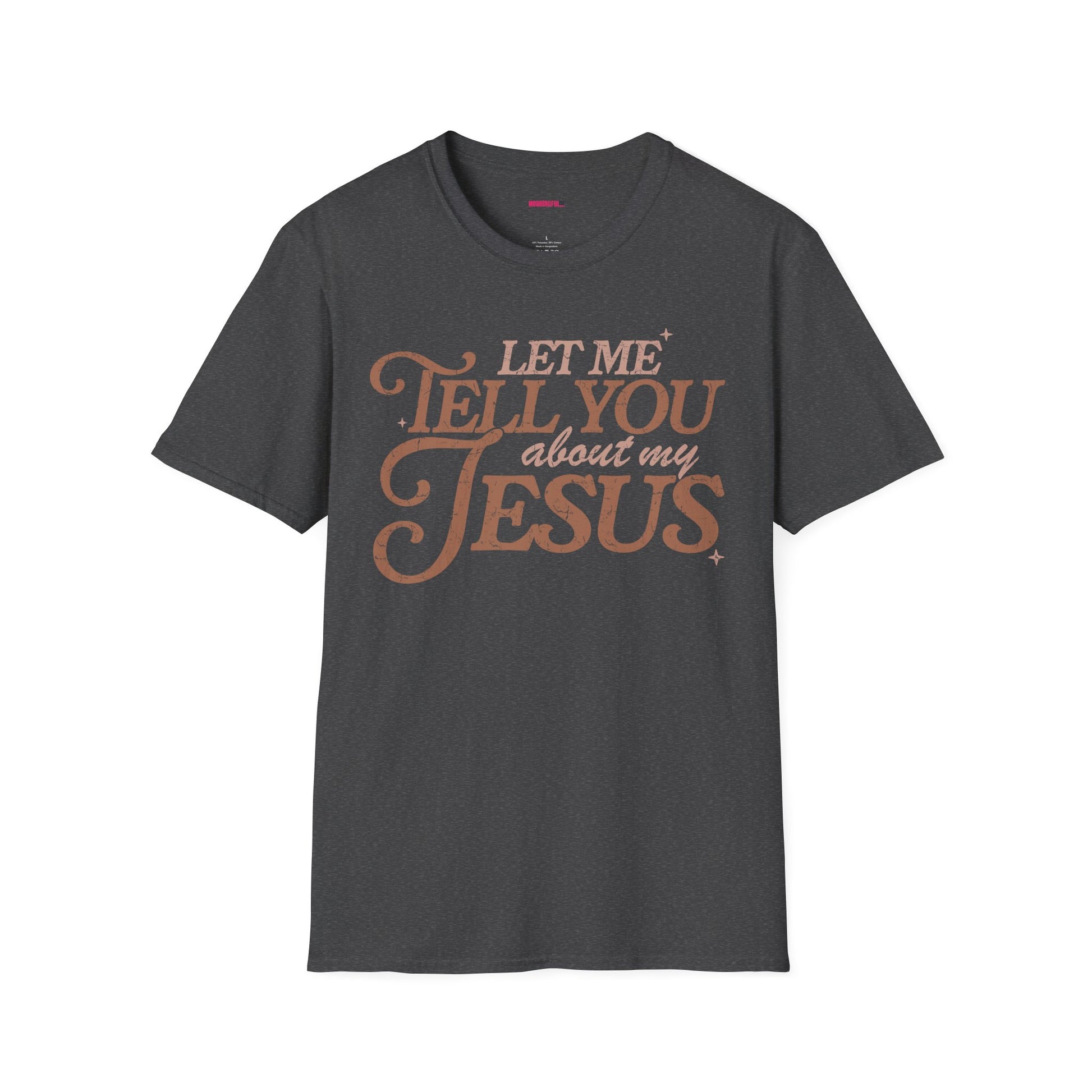 Unisex T-Shirt | Comfy Casual Tee for Every Occasion, About Jesus Graphic, Classic fit