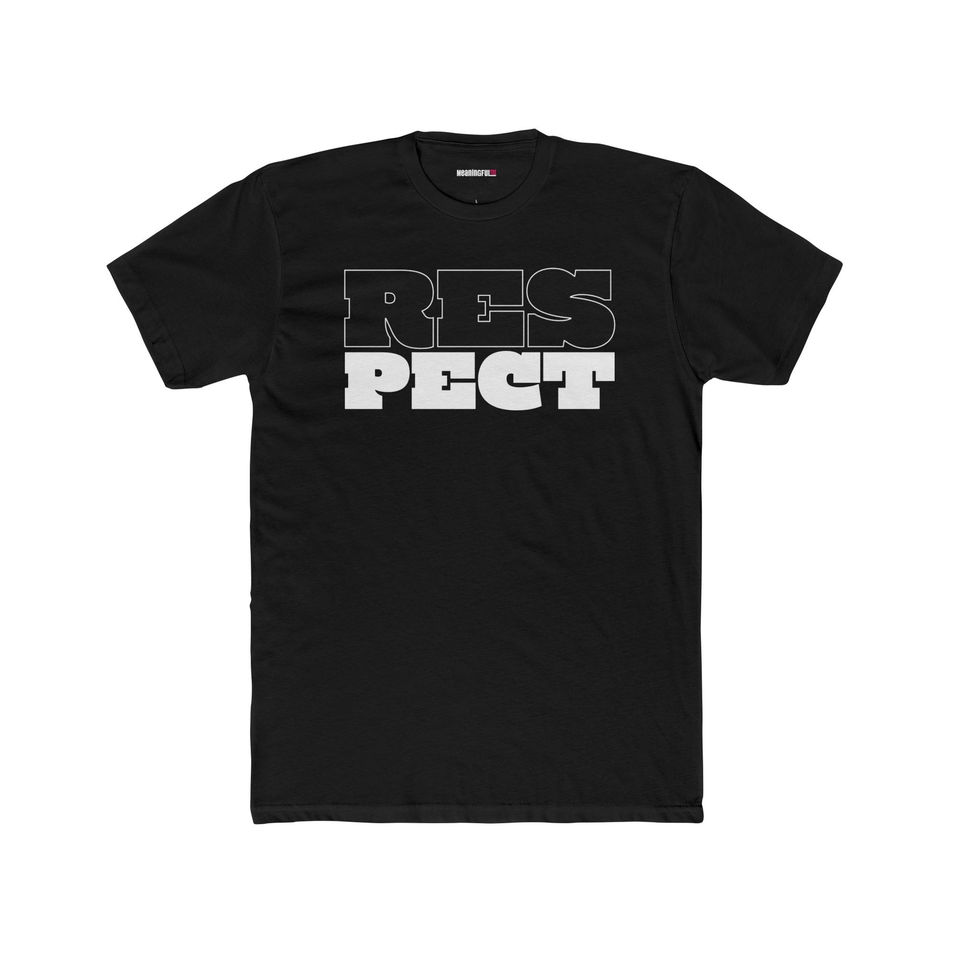 Love and Respect Matching T-shirts, Unisex Cotton Crew Tee, Casual Wear, Everyday Style, Gift for Him or Her