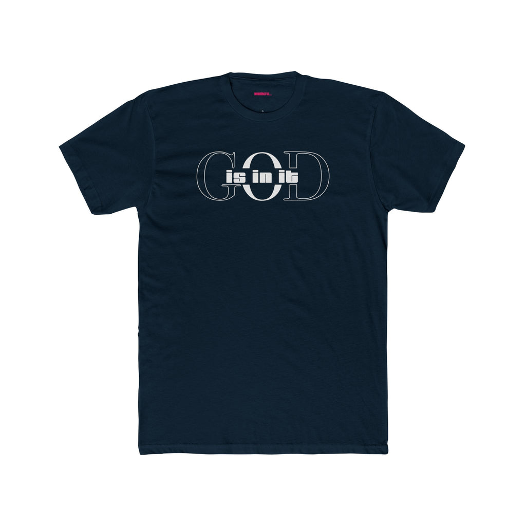 Unisex Cotton Crew Shirt, Minimalist Graphic Tee for Modern Minimalists, Faith-Based, Casual Wear, Everyday Style, Gift for Him or Her