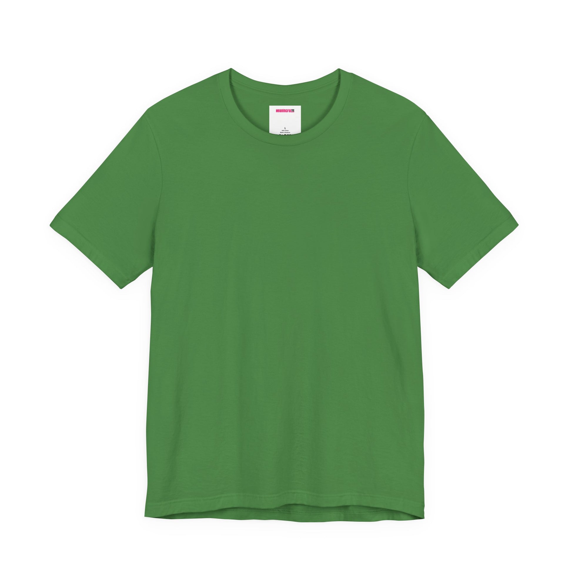 Customizable Unisex Jersey Short Sleeve Tee - Relaxed Fit Casual T-Shirt, Ideal for Everyday Wear, Perfect for Gifts, Festivals, and Celebrations