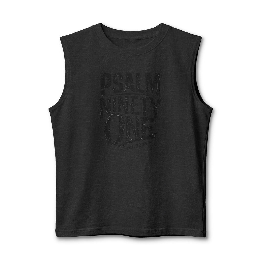 Psalm Ninety-One Muscle Tank — Christian Faith Workout Tank Top