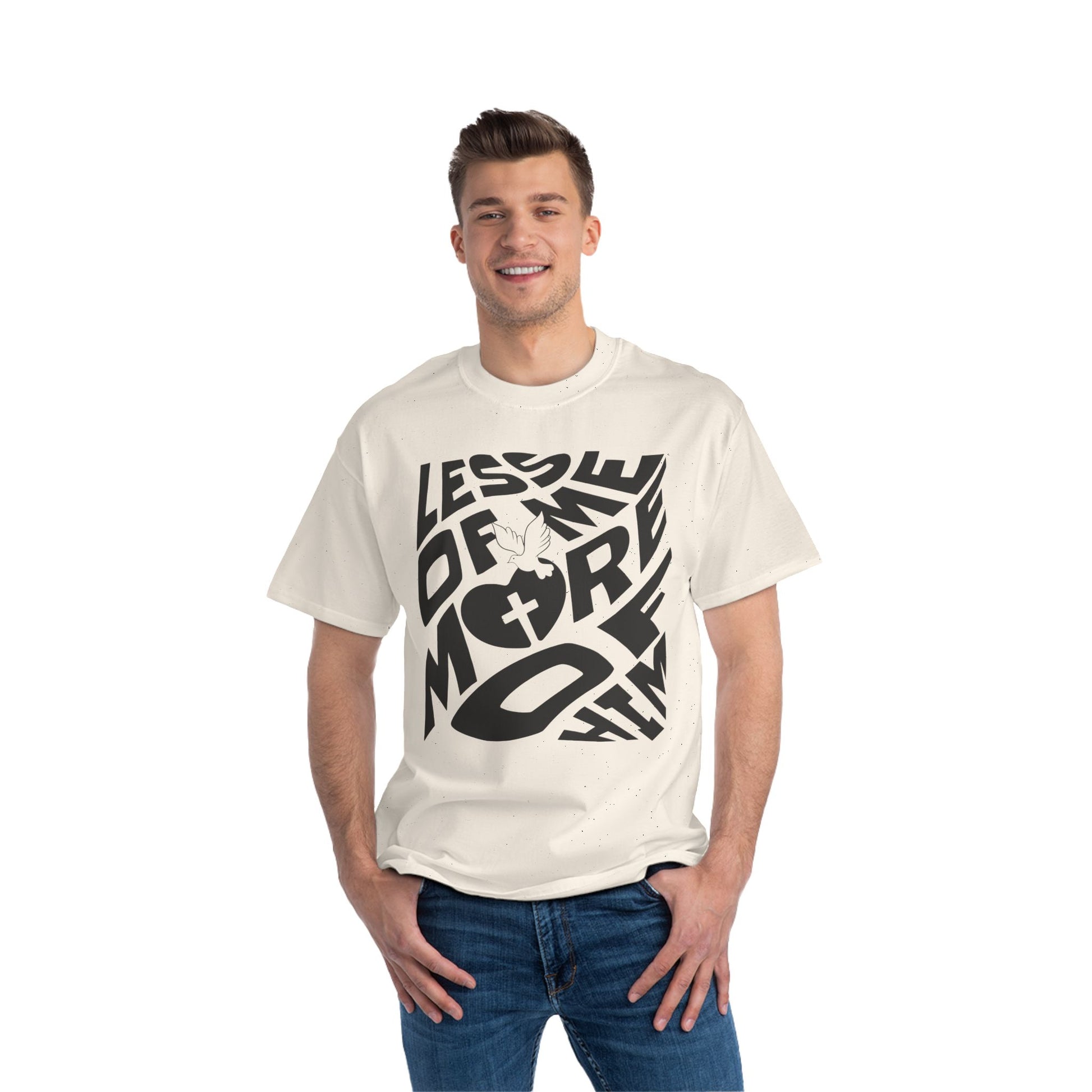 Beefy-T Short-Sleeve T-Shirt, Faith-based T-shirt, Unisex Oversize Tee, For all occasion