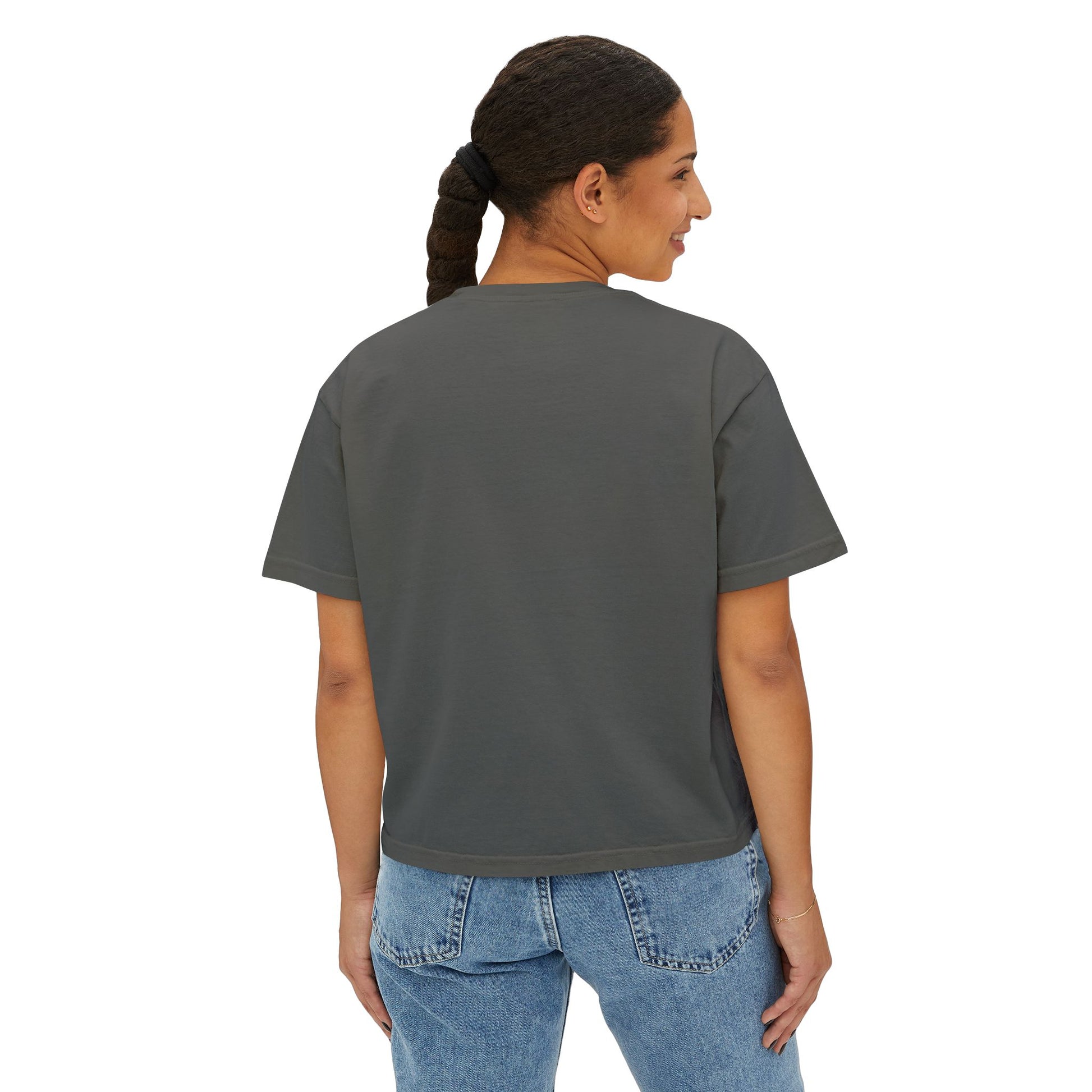 Women's Boxy Love Tee | Affirmation Top, Self-Care Gift, Cozy Casual Wear, Birthday Gift, Positive Vibes
