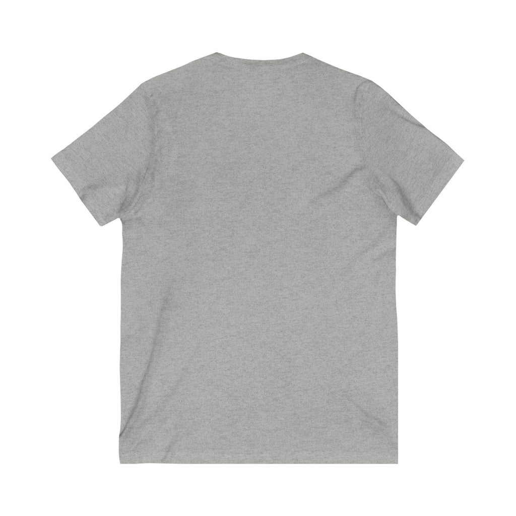 D Club V-Neck Tee, Unisex Graphic Tee, Casual Wear, Everyday Style
