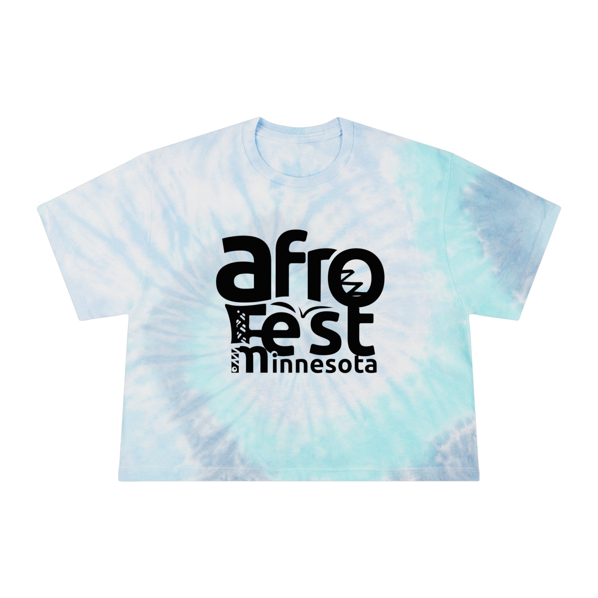 Women's Tie-Dye Crop Tee - Chill Vibes, Boho Style, Festival Fashion, Summer Essential, Unique Gift