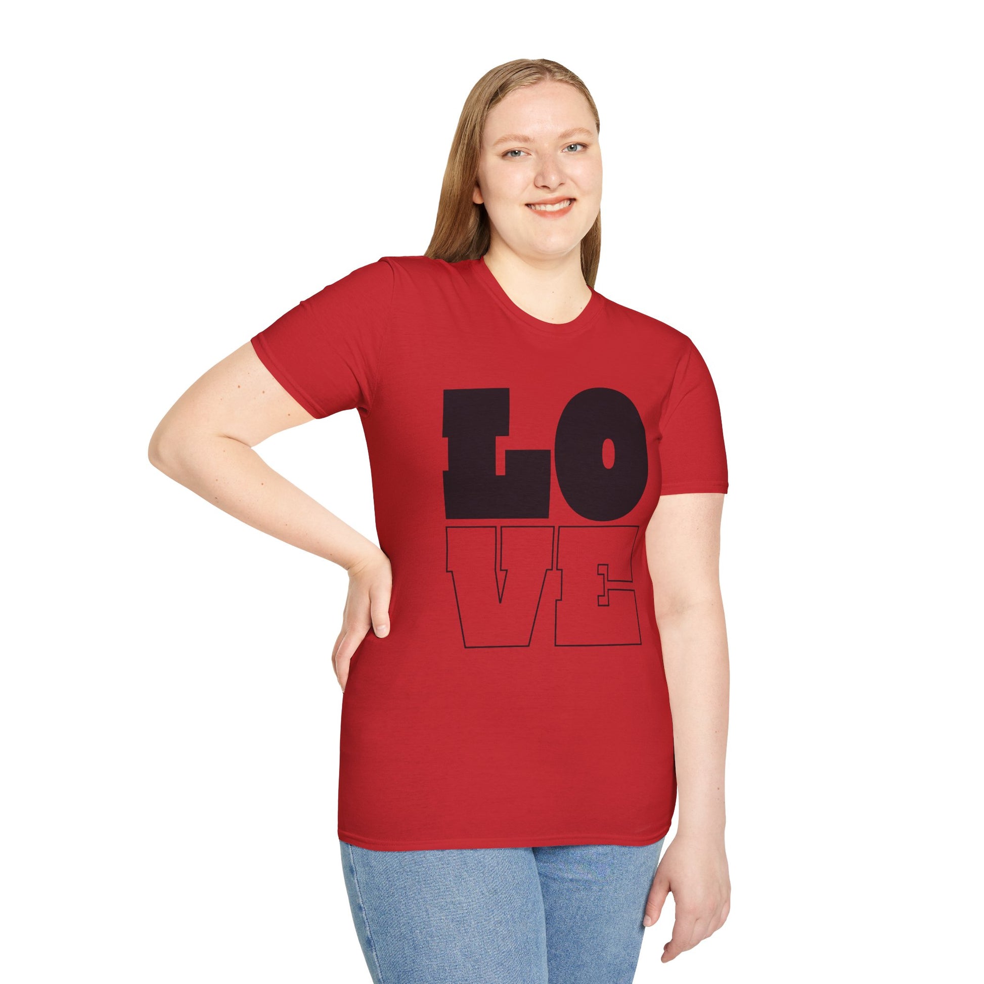 Love Graphic Tee, Stylish Tee for Casual Days | Soft and Trendy Unisex T-Shirt for Everyday Comfort and Fashion Statement