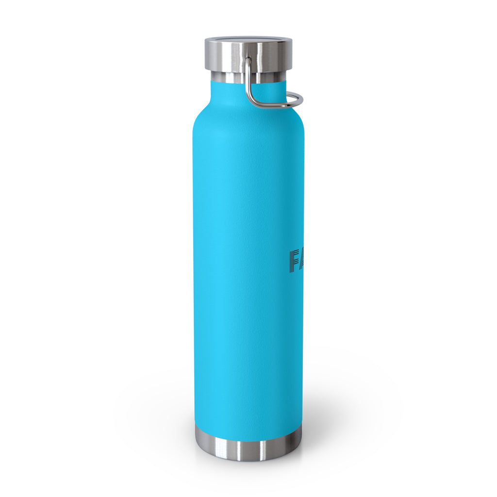 Faith Cross 22oz Insulated Water Bottle — Copper Vacuum Thermal Flask