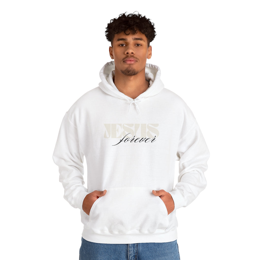 Jesus Forever Hoodie — Christian Faith Sweatshirt
