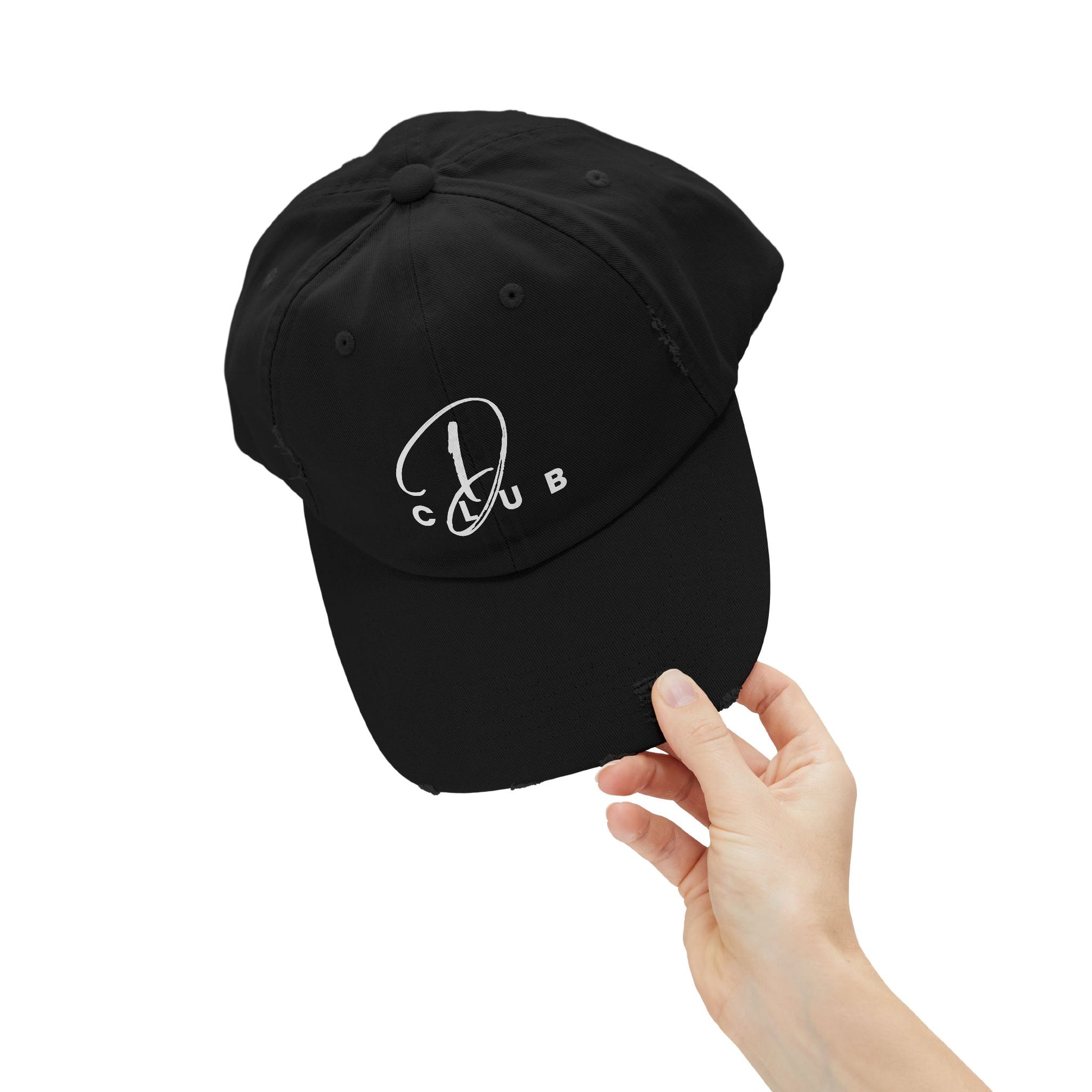 Unisex Distressed Cap, D Club style, Casual Wear, Gift for Friends, Everyday [...]
