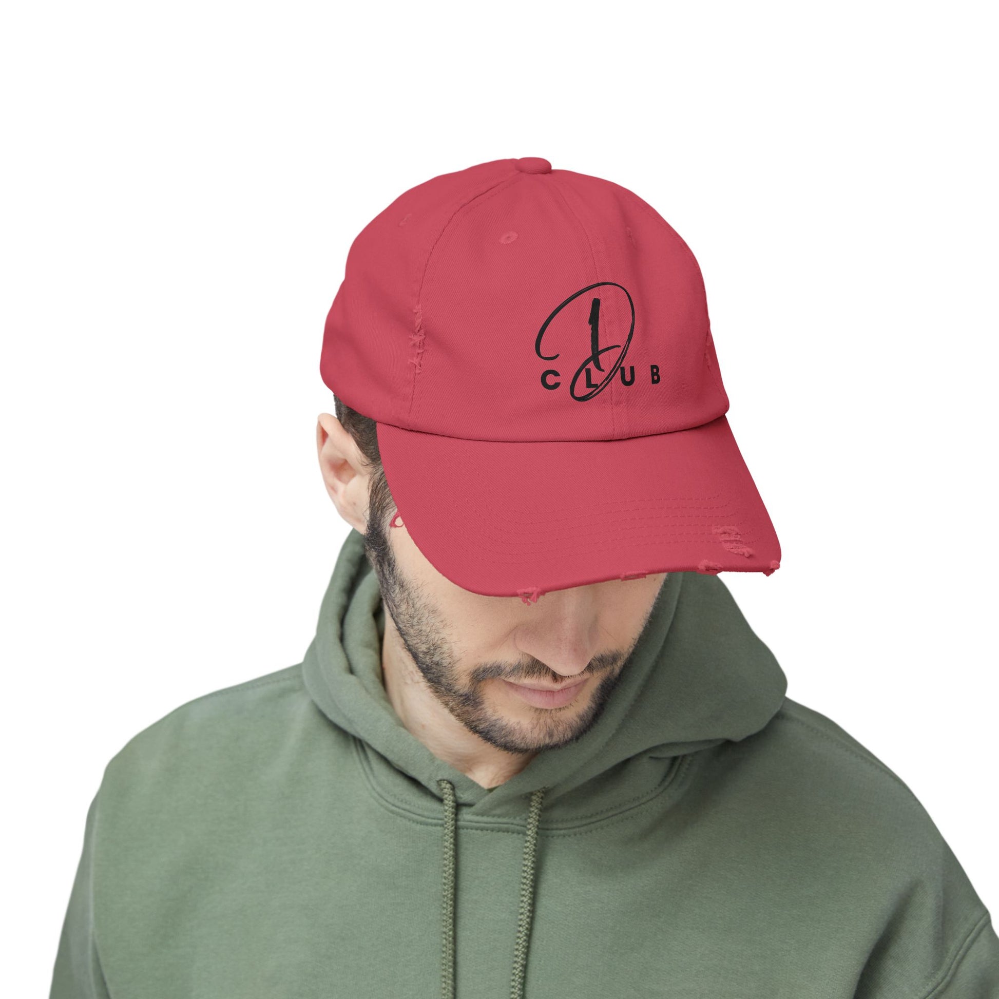 Unisex Distressed Cap, D Club style, Casual Wear, Gift for Friends, Everyday [...]