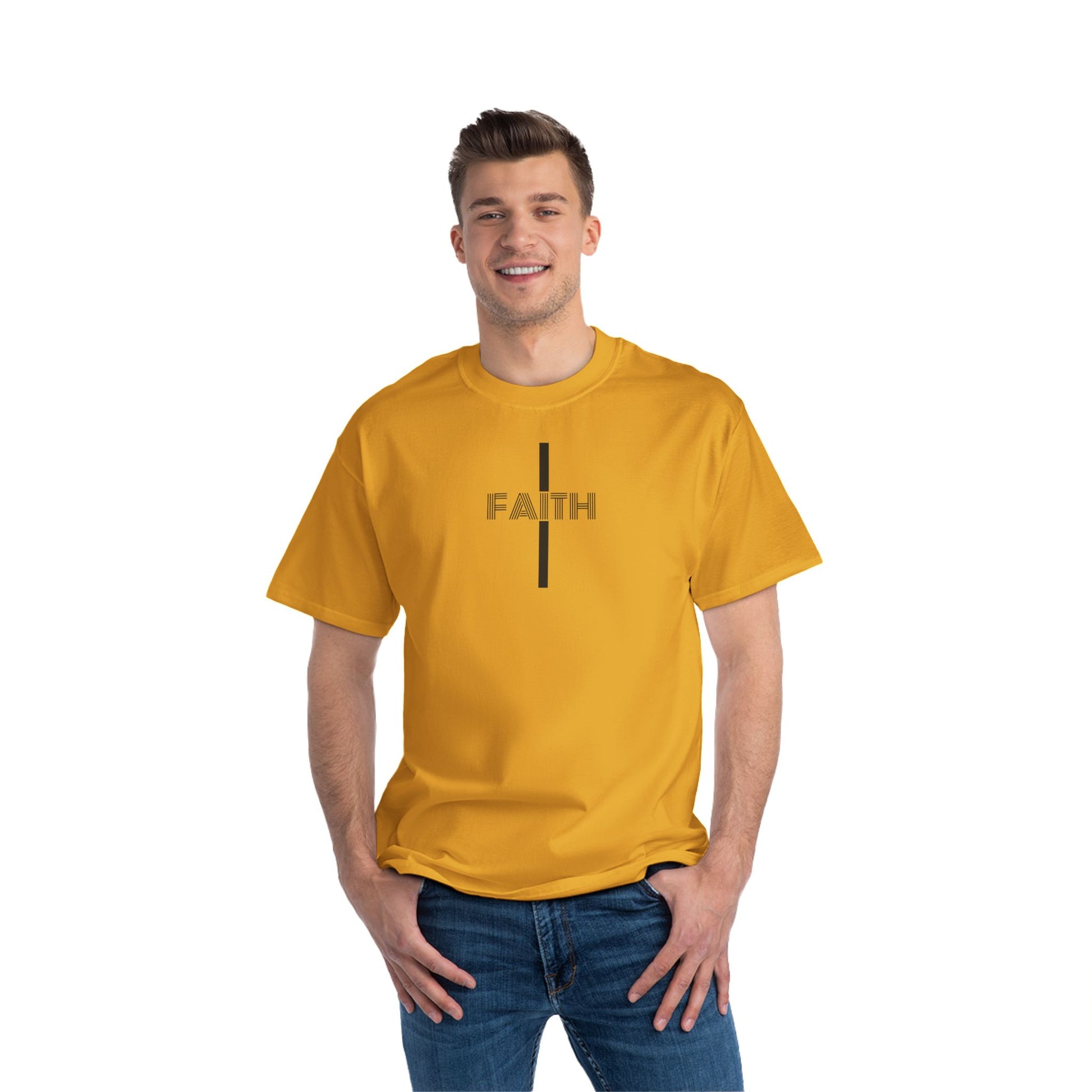Faith-Inspired Short-Sleeve T-Shirt, Inspirational Tee, Casual Wear, Christian Apparel, Gift for Believers, Faith-Based Clothing