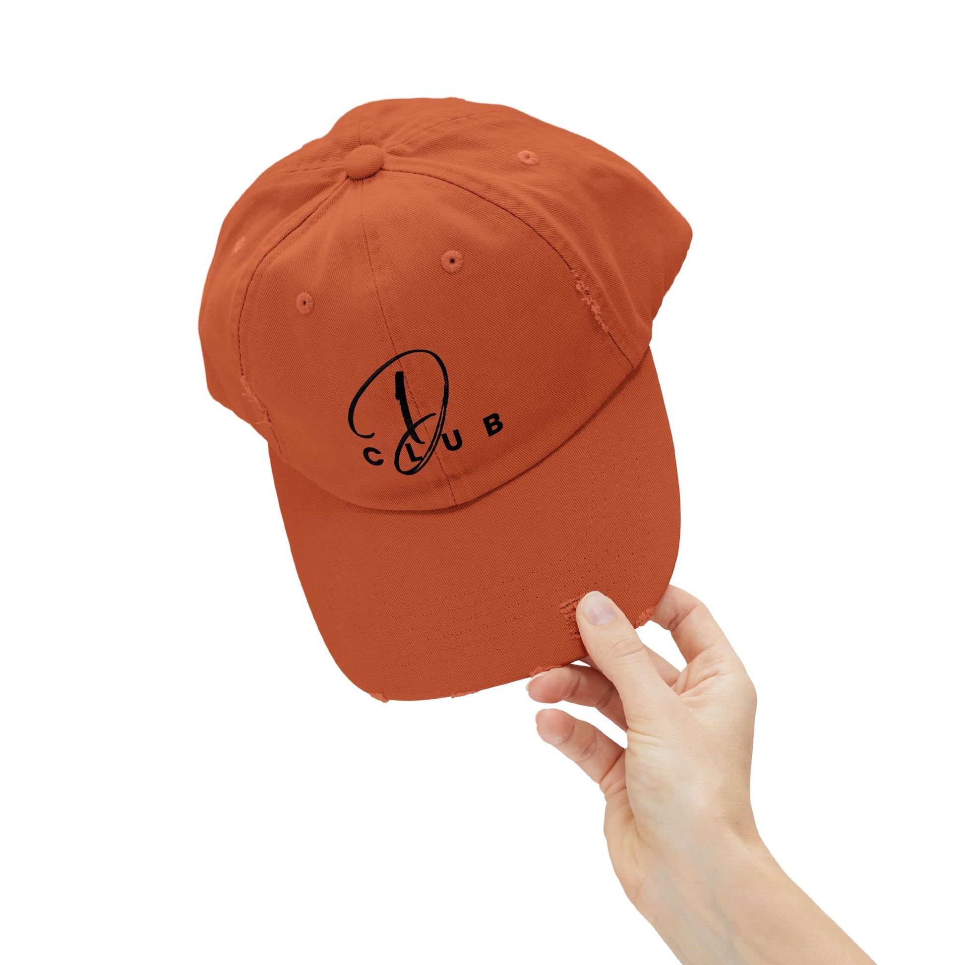 Unisex Distressed Cap, D Club style, Casual Wear, Gift for Friends, Everyday [...]