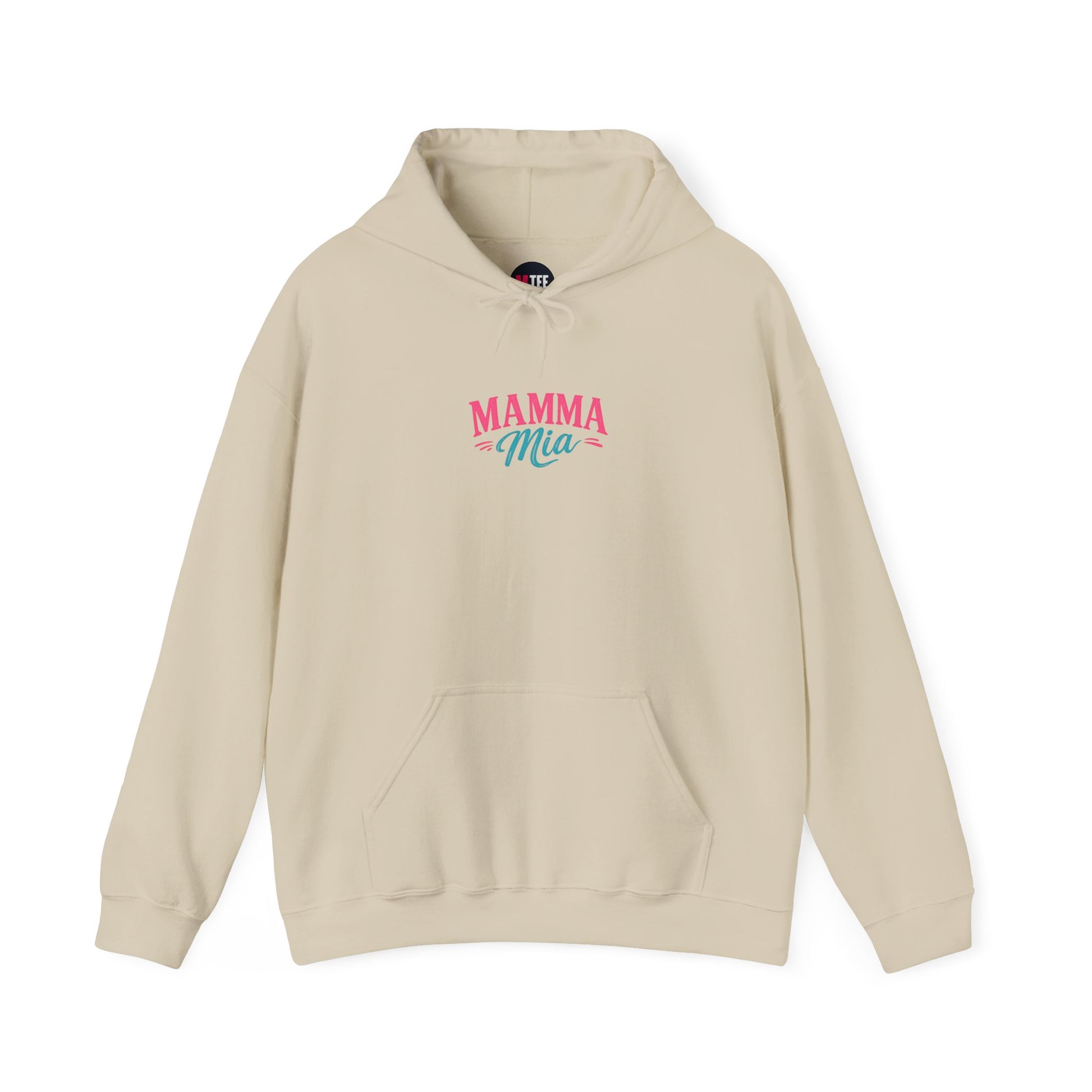Mamma Mia Hoodie — Retro Script Mama Mother's Day Sweatshirt Gift