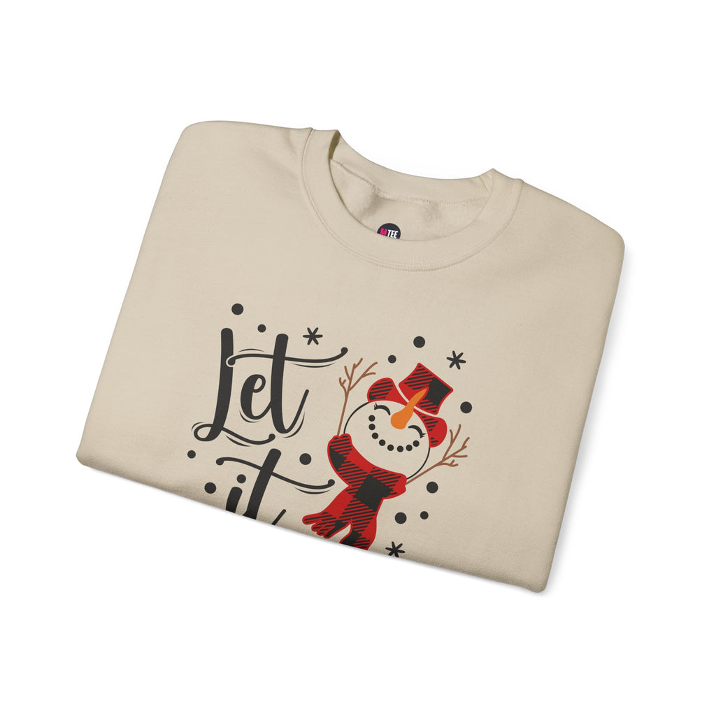 Let It Snow Sweatshirt for Cozy Winter Fun