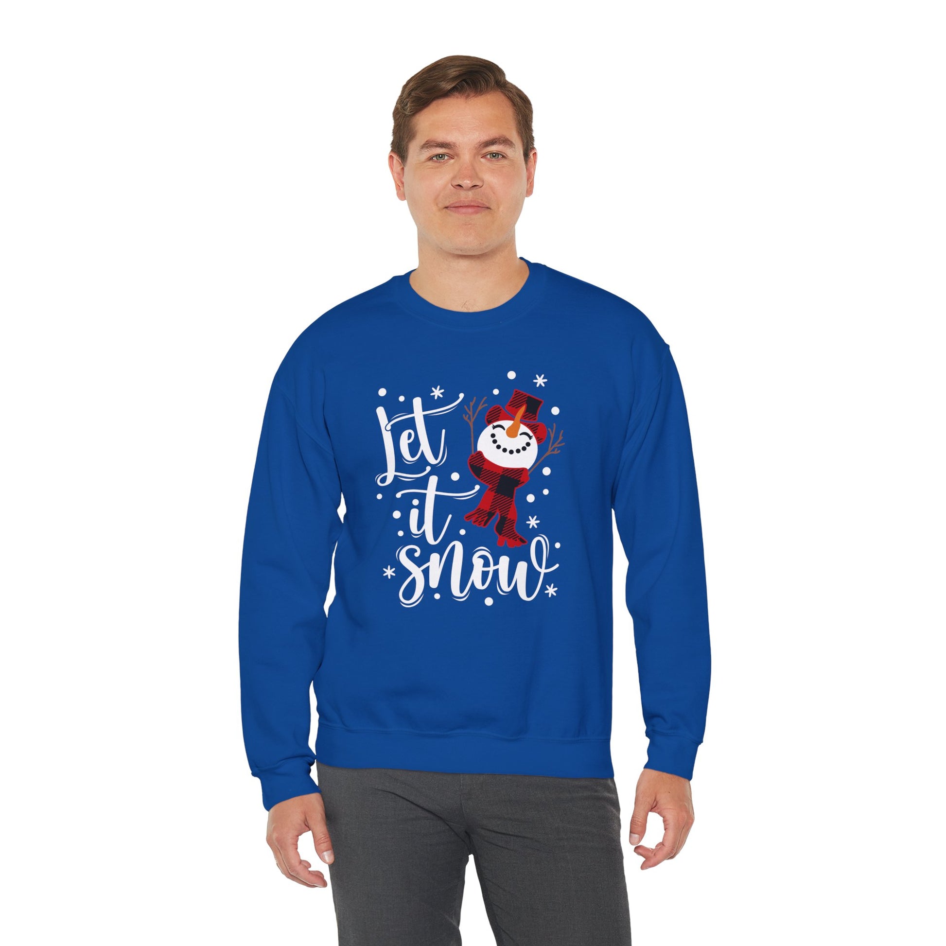 Let It Snow Sweatshirt for Cozy Winter Fun