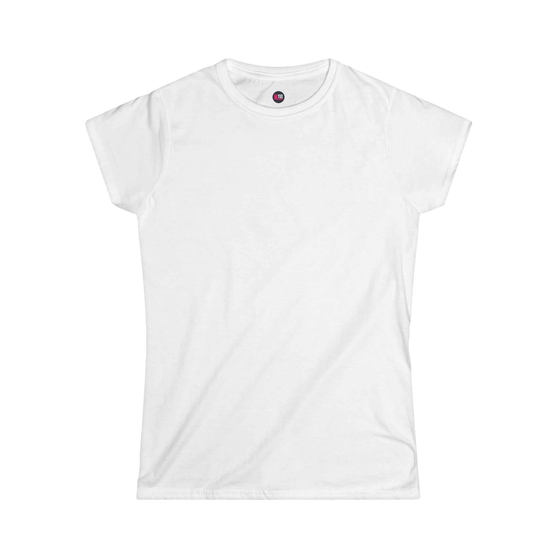 Women's Minimalist Softstyle Tee, Casual Top, Everyday Wear, Gift for Her, Comfortable Fashion | Faith-based , "God is in it" women T-shirt