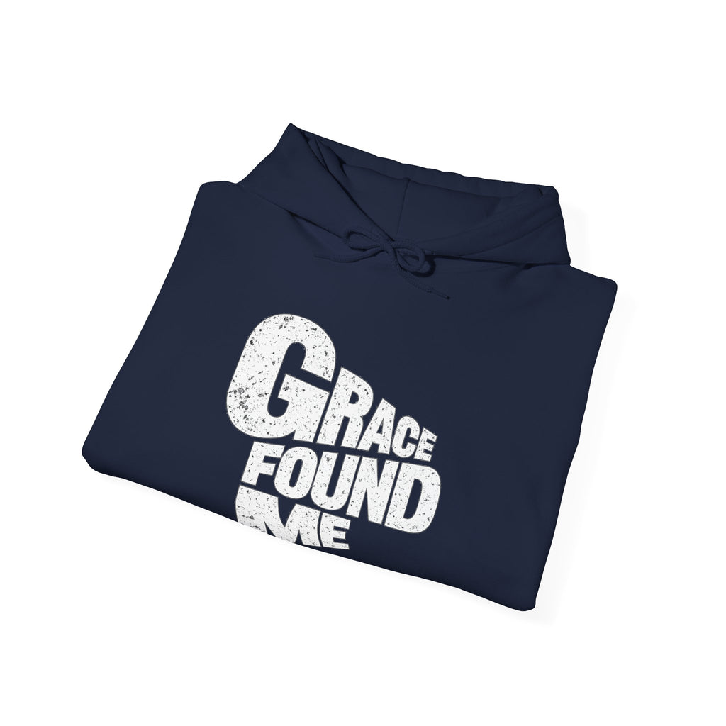 Copy of Grace Found Me Hoodie — Inspirational Christian Hoodie, Faith-Based Gift
