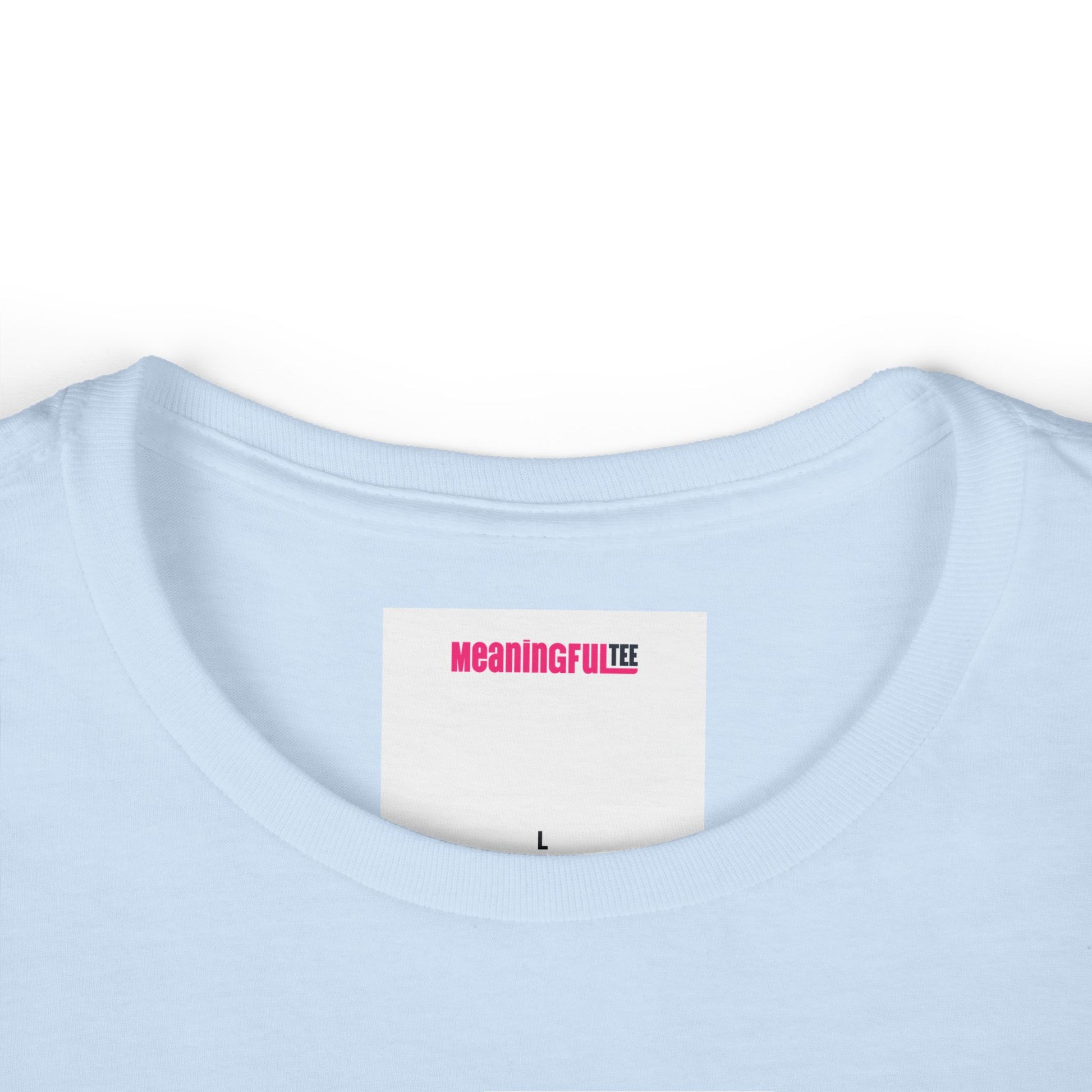 Be Original Women's Minimalist Softstyle Tee, Casual Top, Everyday Wear, Gift for Her, Comfortable Fashion, Women  Positive Vibe T-shirt