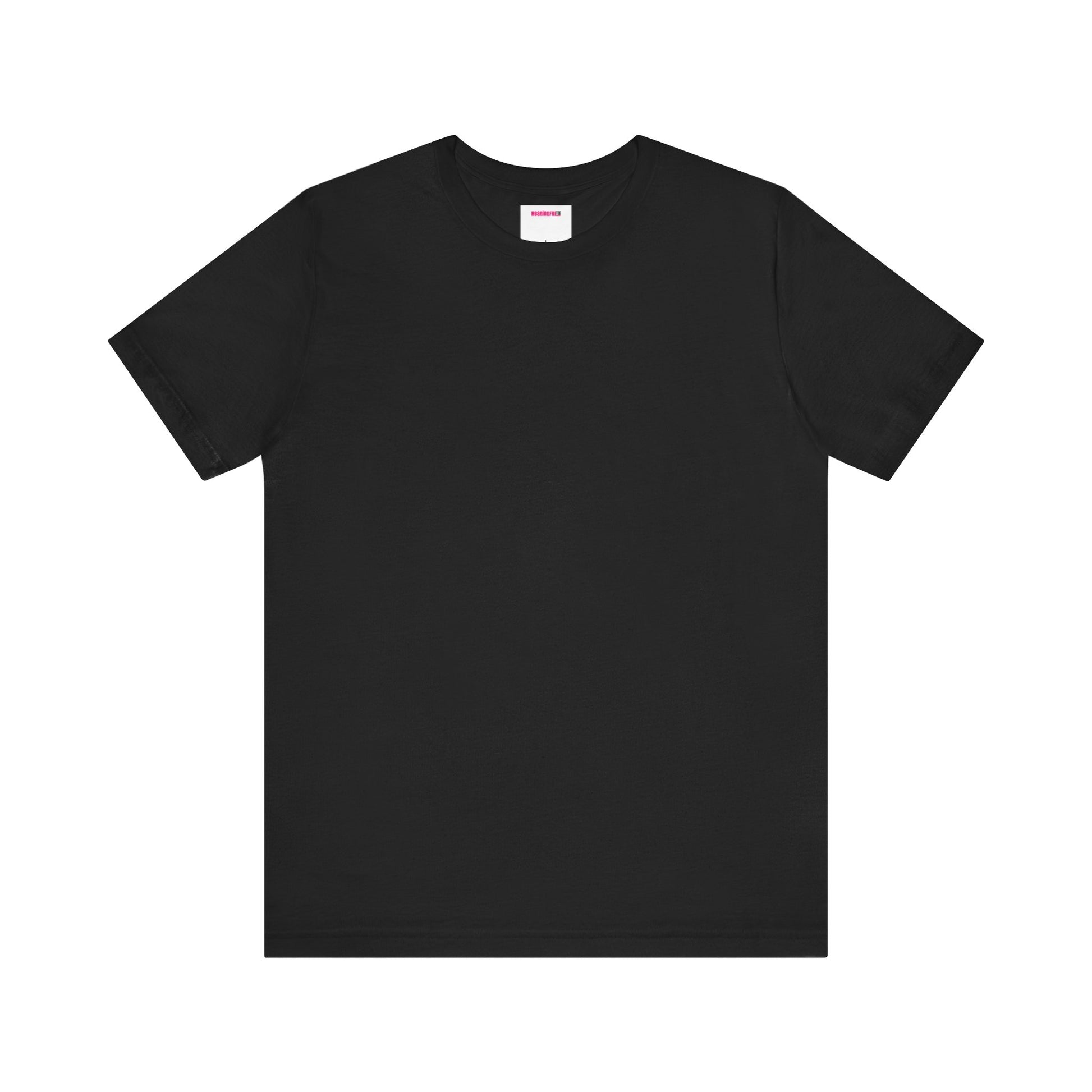 Customizable Unisex Jersey Short Sleeve Tee - Relaxed Fit Casual T-Shirt, Ideal for Everyday Wear, Perfect for Gifts, Festivals, and Celebrations