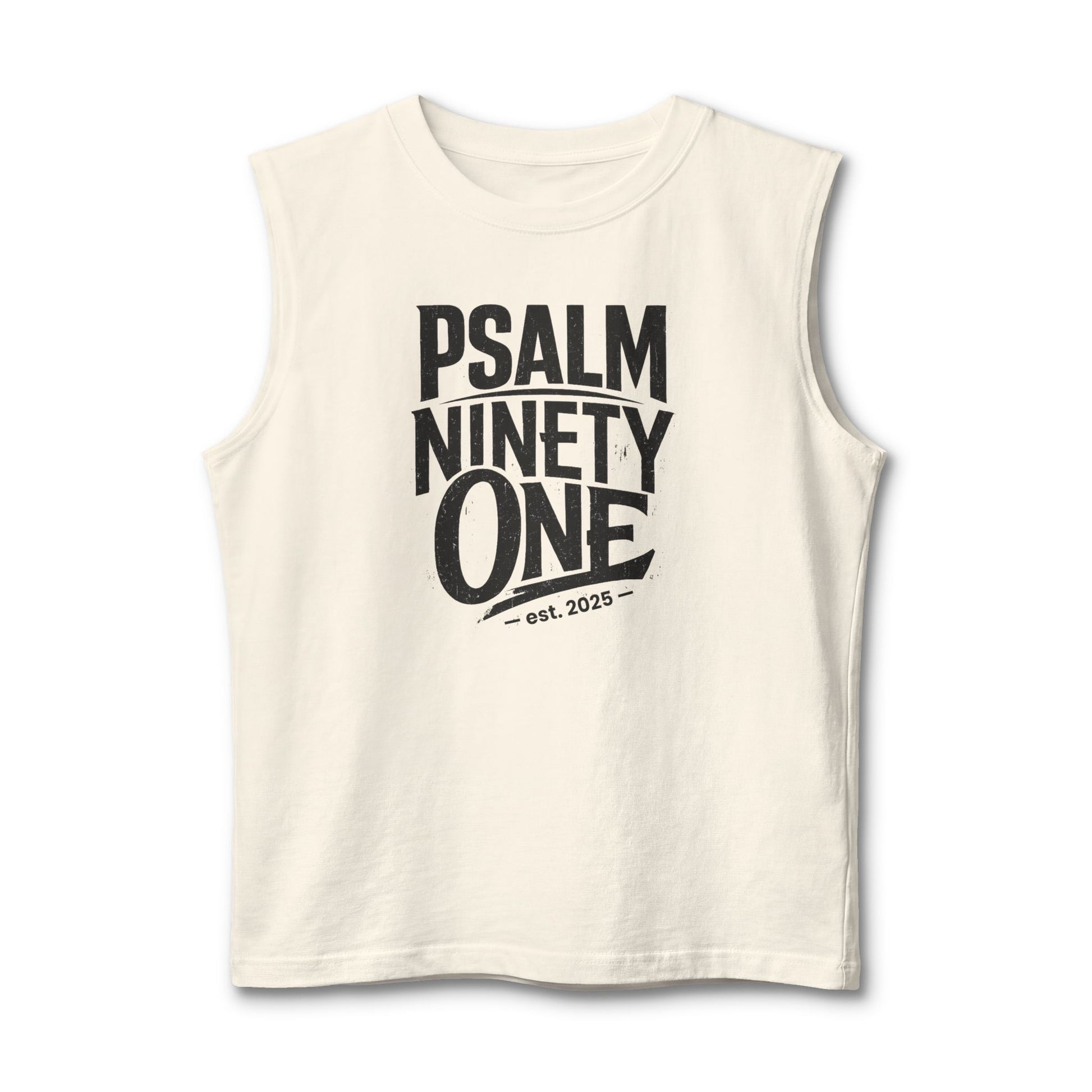 Psalm Ninety-One Muscle Tank — Christian Faith Workout Tank Top