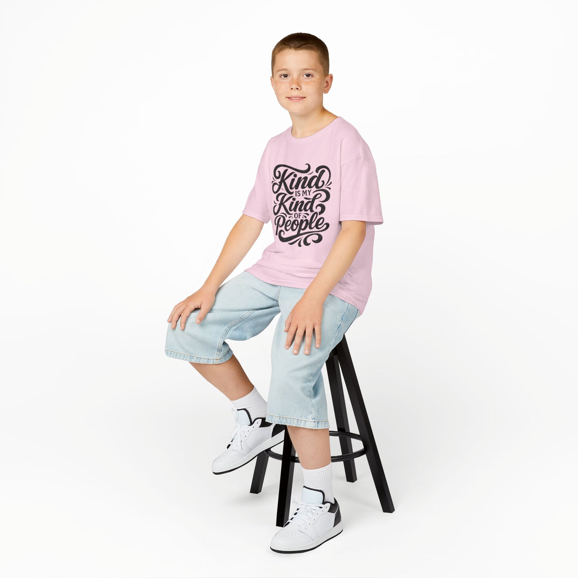 Kids T-Shirt - "Child of God" Vertical Cross Design