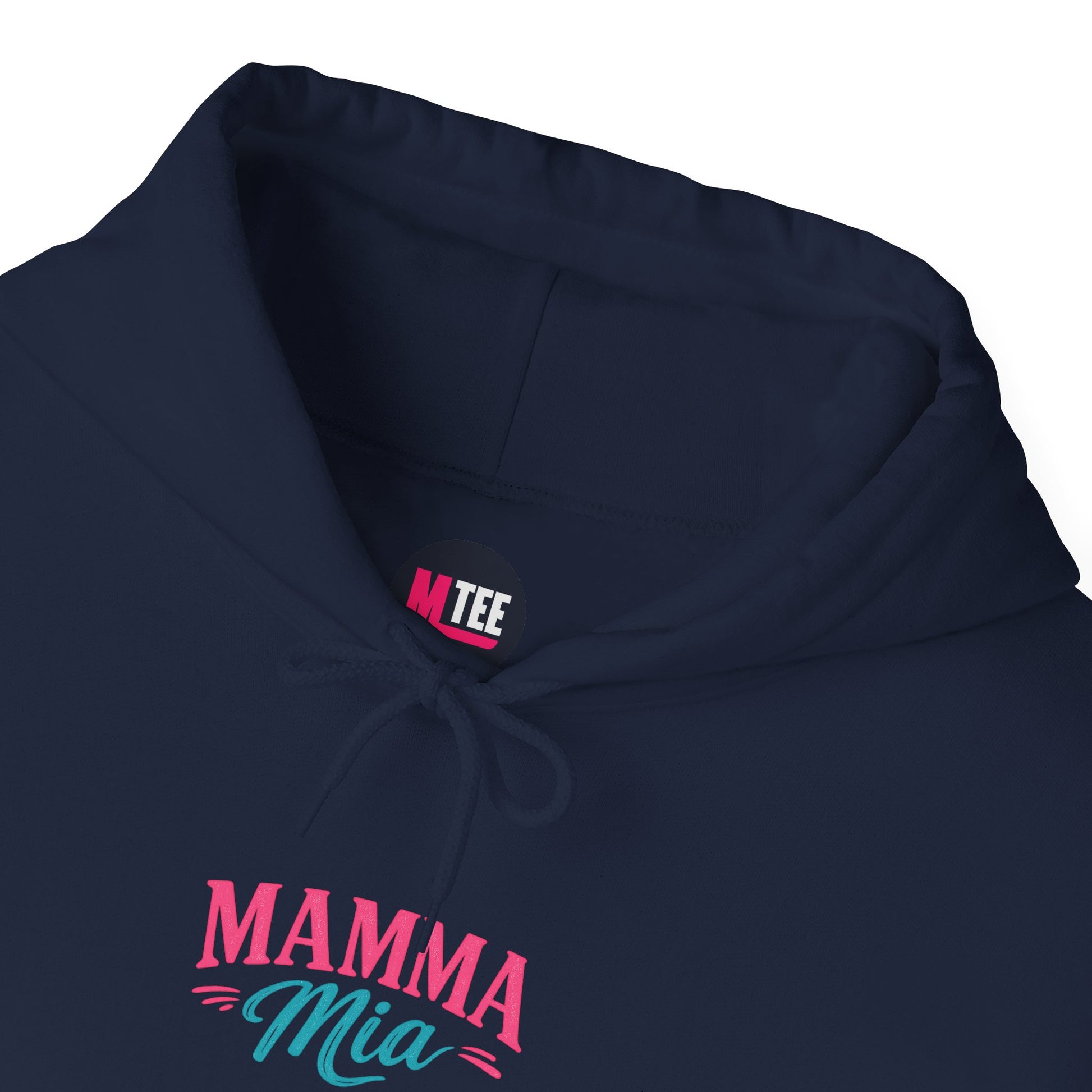 Mamma Mia Hoodie — Retro Script Mama Mother's Day Sweatshirt Gift