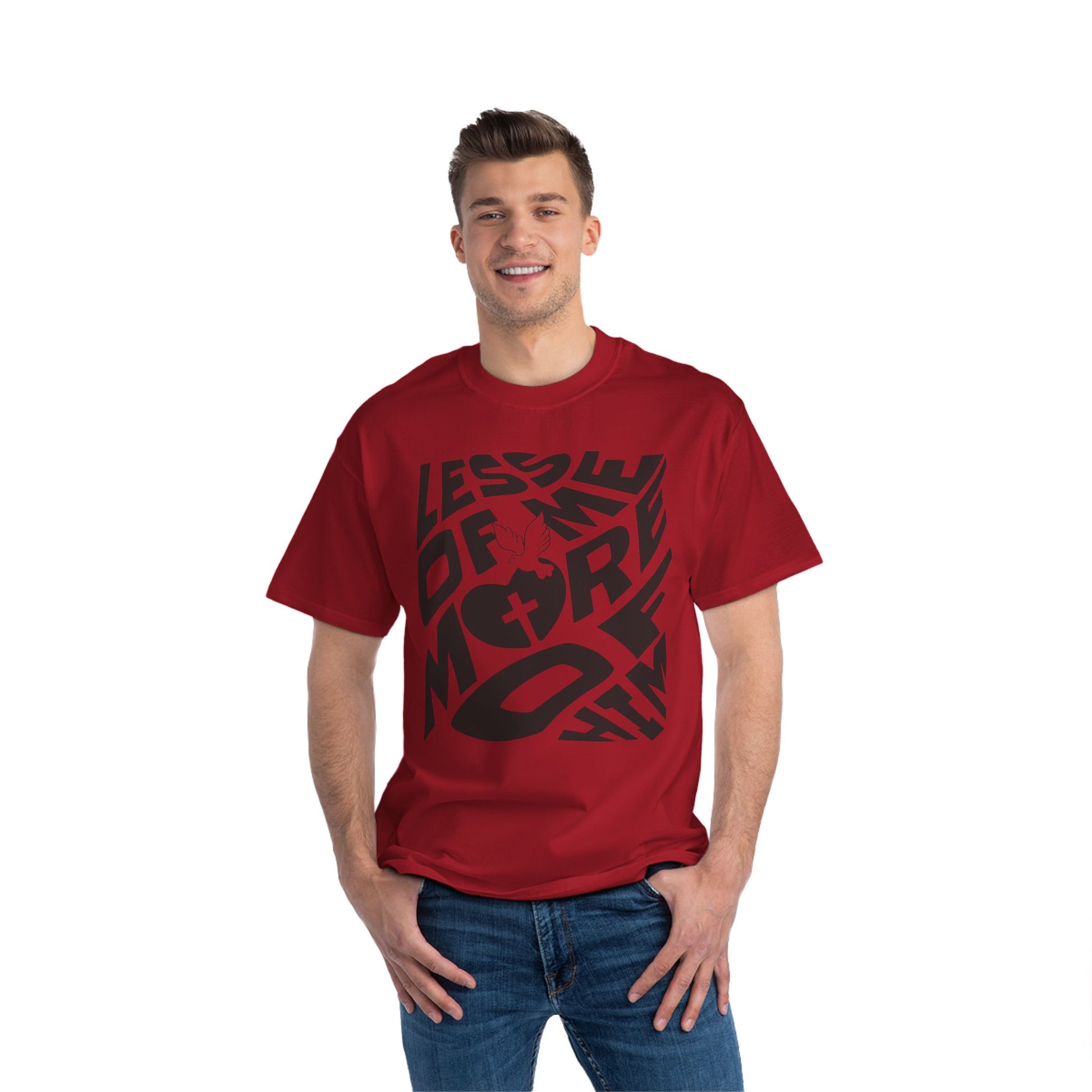Beefy-T Short-Sleeve T-Shirt, Faith-based T-shirt, Unisex Oversize Tee, For all occasion