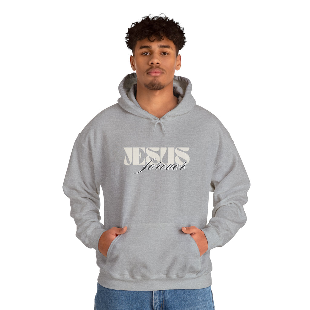 Jesus Forever Hoodie — Christian Faith Sweatshirt
