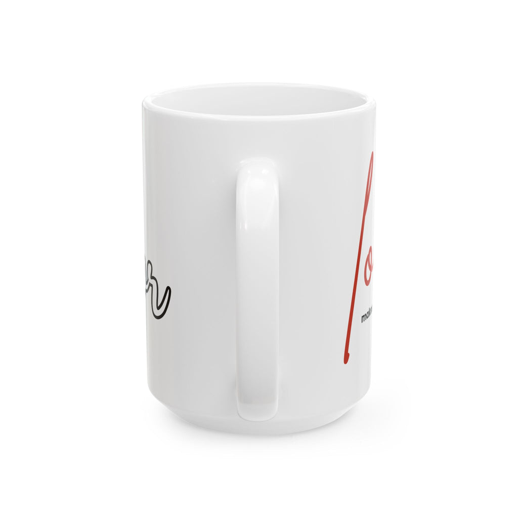 Paris Love Ceramic Mug — Eiffel Tower Coffee Cup (11oz/15oz)