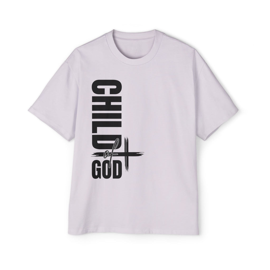Men's Oversized Tee - Faith-Based Style | Child of God | Perfect Gift for Believers | Casual Christian Wear, Comfortable Fashion, Spiritual Tee, [...]