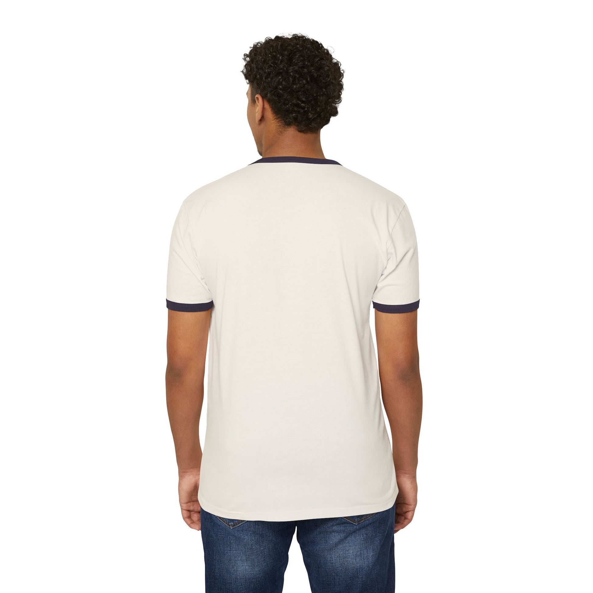 Motivational Unisex Cotton Ringer T-Shirt - Positive Vibes, Inspiring Apparel, Gift for Friends, Everyday Wear, Casual Style