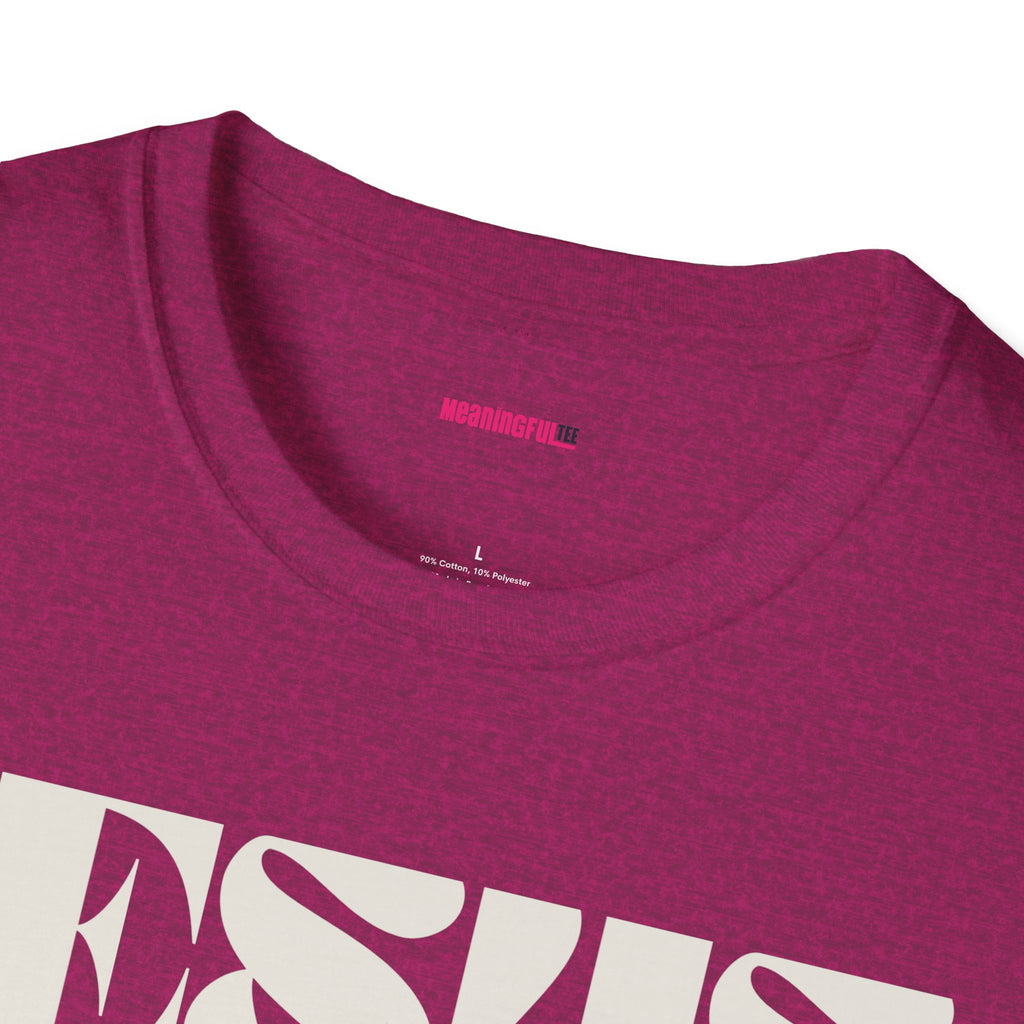 Jesus Forever Unisex T-Shirt | Comfy Casual Tee for Every Occasion, About Jesus Graphic, Classic fit