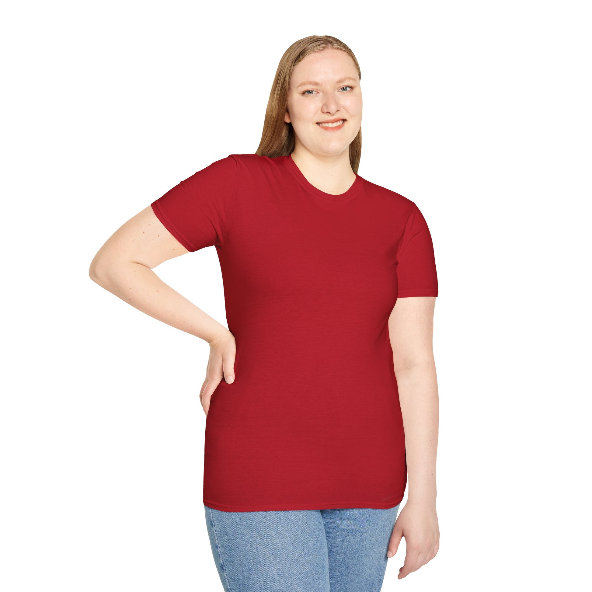 Customizable Unisex Softstyle T-Shirt | Comfy Casual Tee for Every Occasion, Gift for Friends, Love Shirt, Holiday Apparel, Everyday Wear