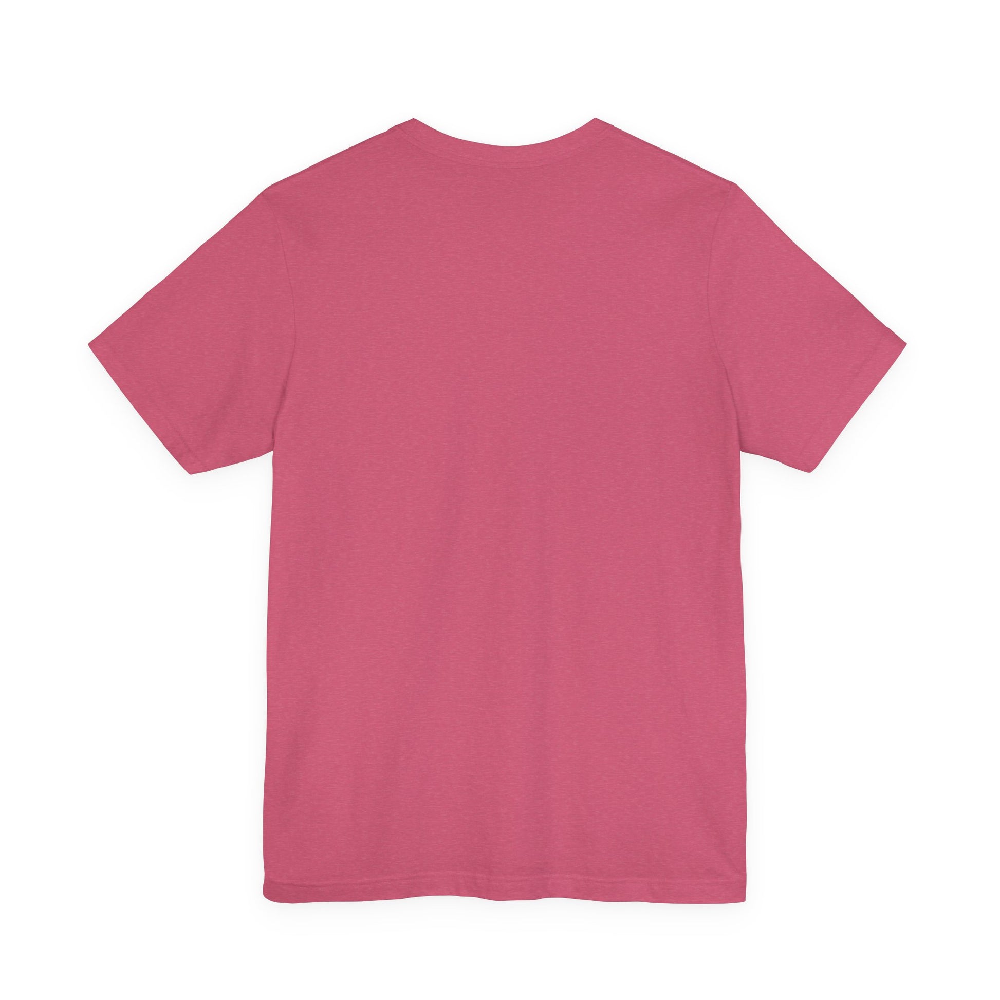 Customizable Unisex Jersey Short Sleeve Tee - Relaxed Fit Casual T-Shirt, Ideal for Everyday Wear, Perfect for Gifts, Festivals, and Celebrations