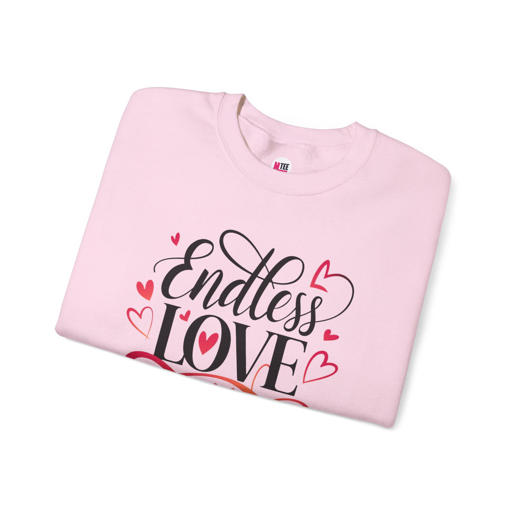 Endless Love Sweatshirt, Cozy Gift for Couples, Romantic Crewneck, Cute Love Sweatshirt, Comfortable Casual Wear, Gift for her