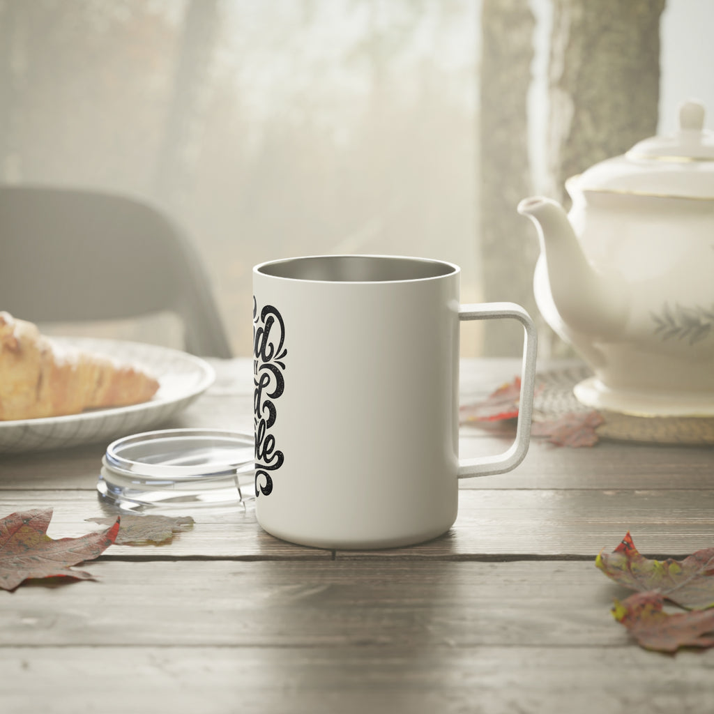 Insulated Coffee Mug — “Kind Is My Kind of People” Travel Tumbler
