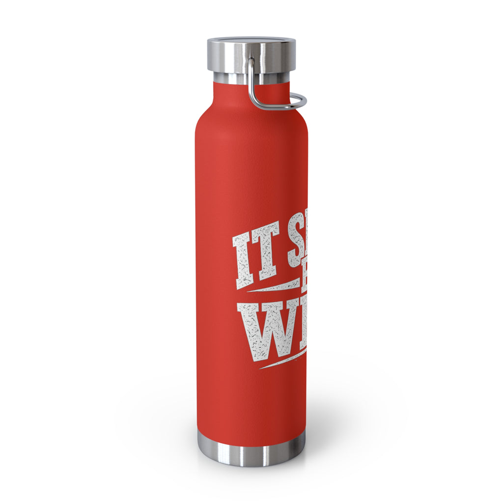 22oz Insulated Water Bottle — "It Shall Be Well" Motivational Stainless Bottle