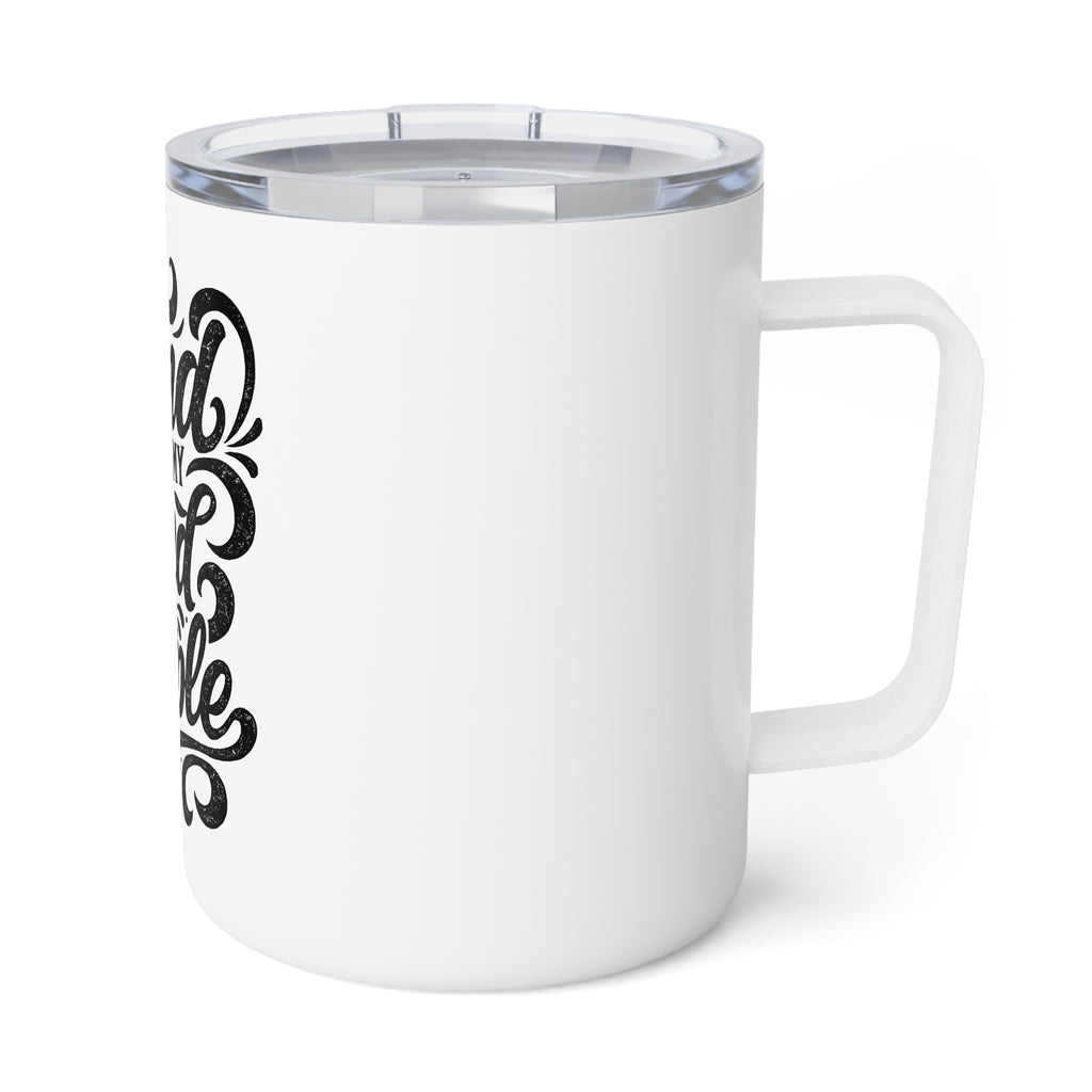 Insulated Coffee Mug — “Kind Is My Kind of People” Travel Tumbler