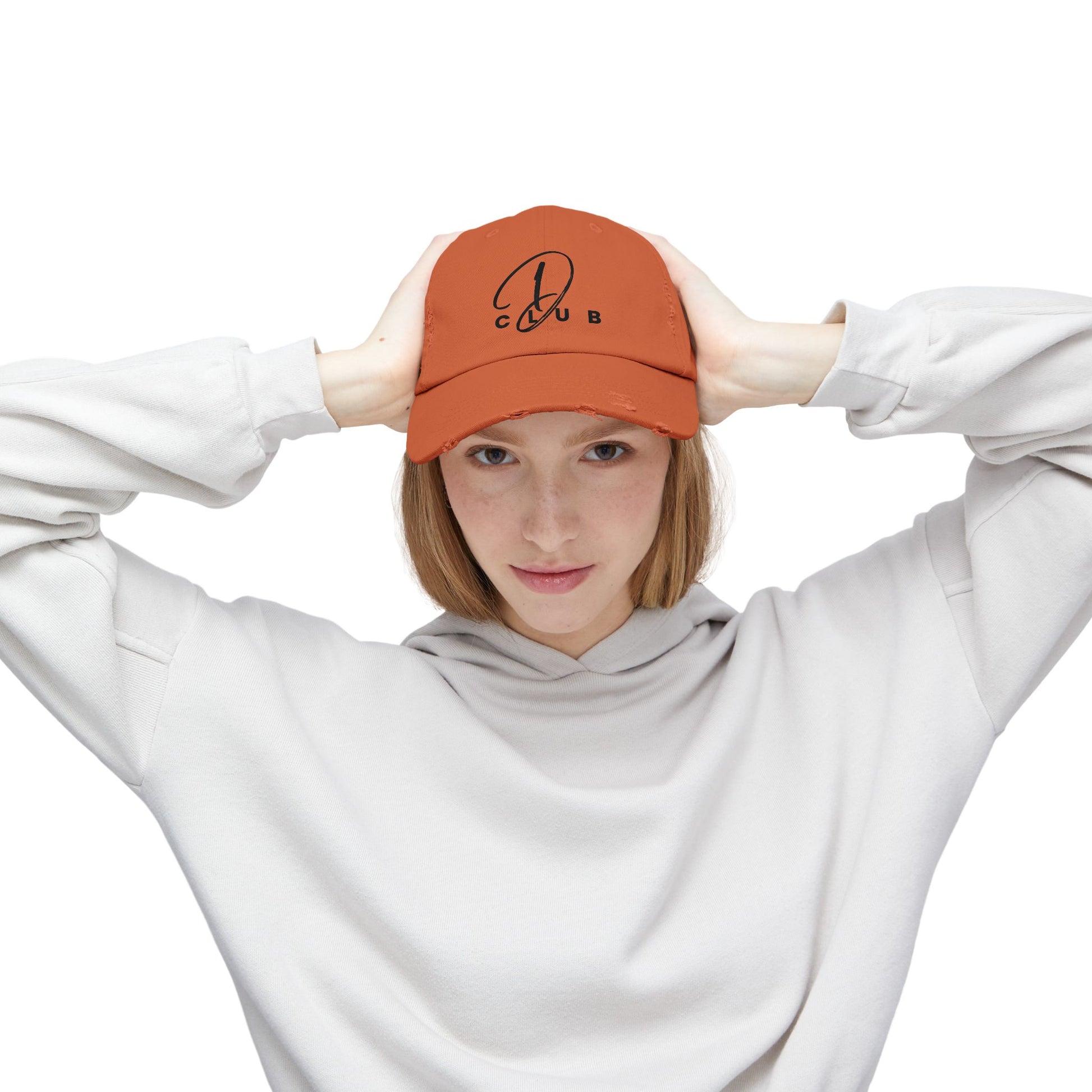 Unisex Distressed Cap, D Club style, Casual Wear, Gift for Friends, Everyday [...]
