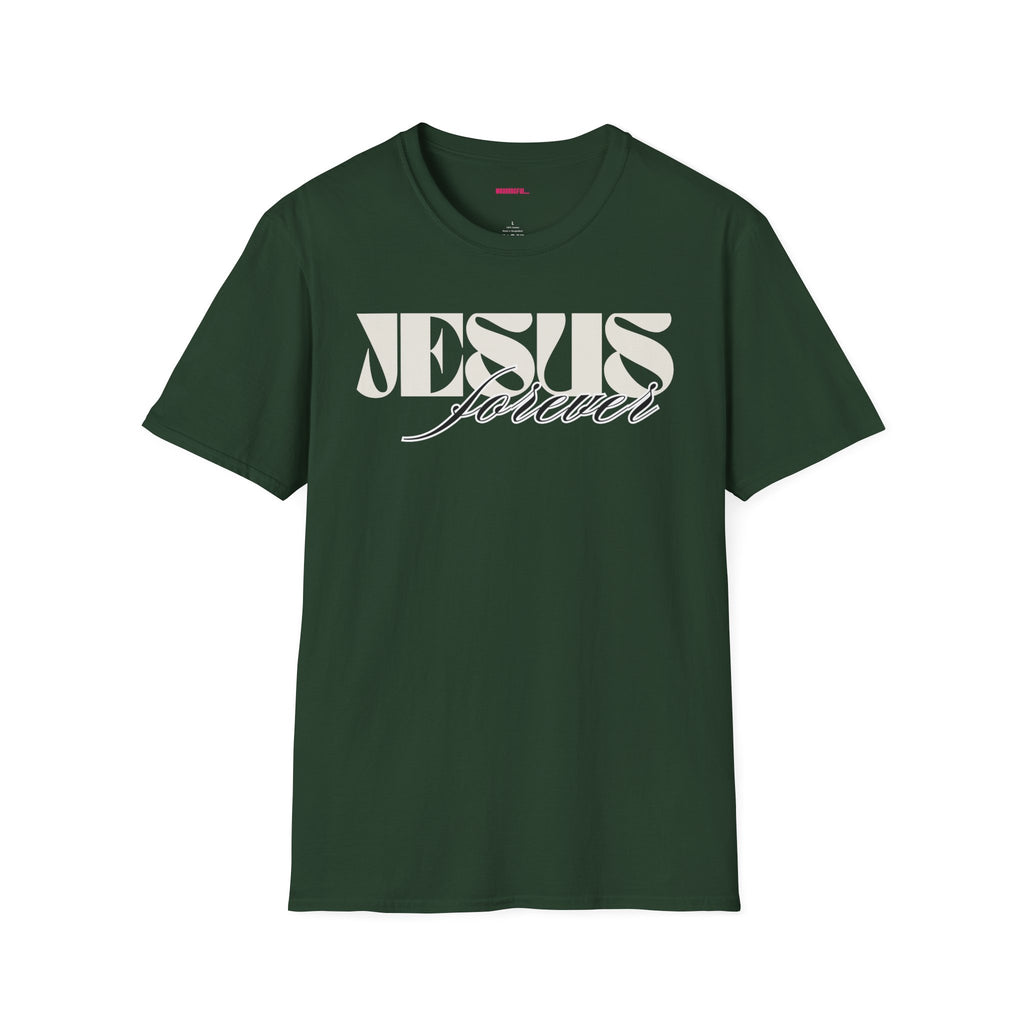Jesus Forever Unisex T-Shirt | Comfy Casual Tee for Every Occasion, About Jesus Graphic, Classic fit
