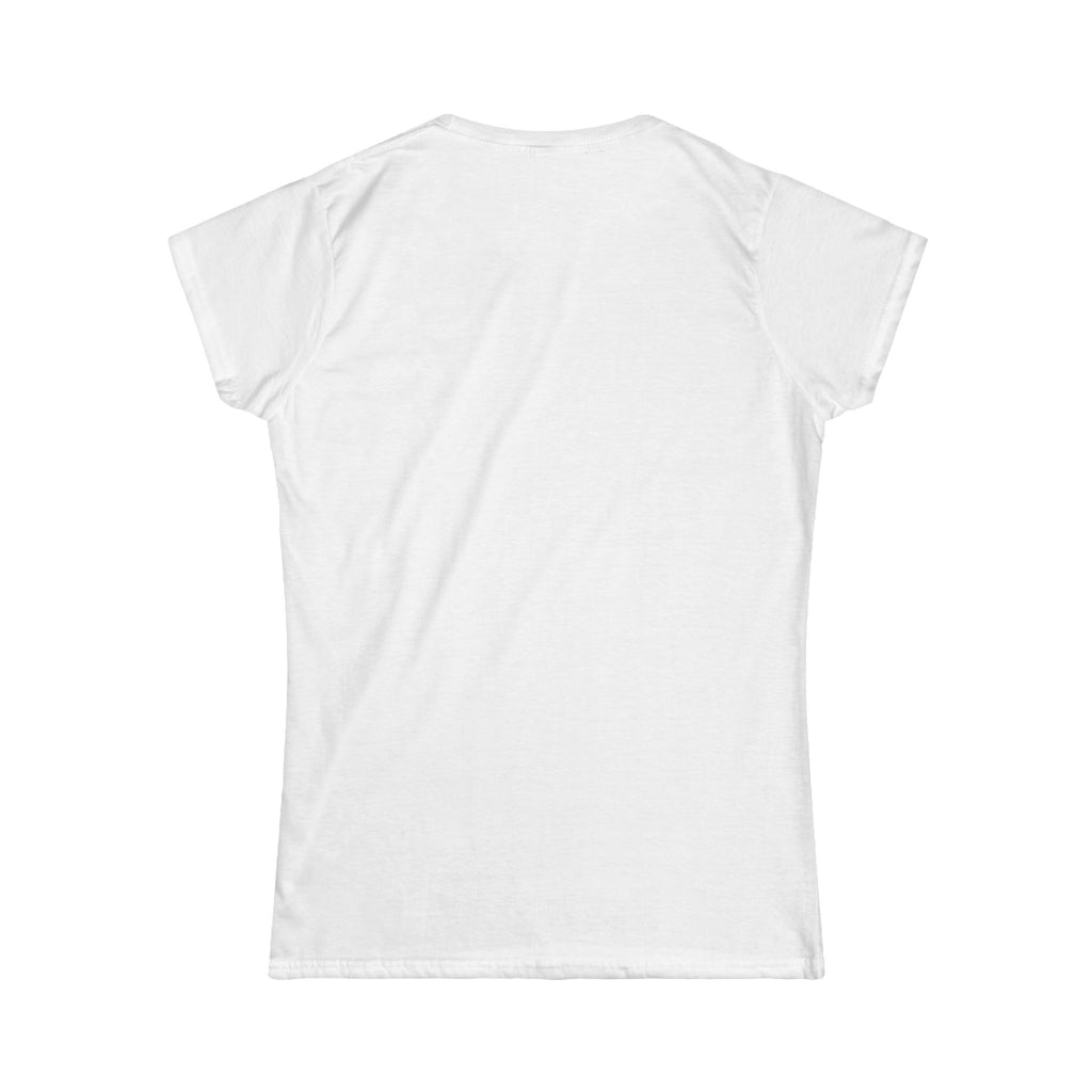 Women's Minimalist Softstyle Tee, Casual Top, Everyday Wear, Gift for Her, Comfortable Fashion | Faith-based , "God is in it" women T-shirt