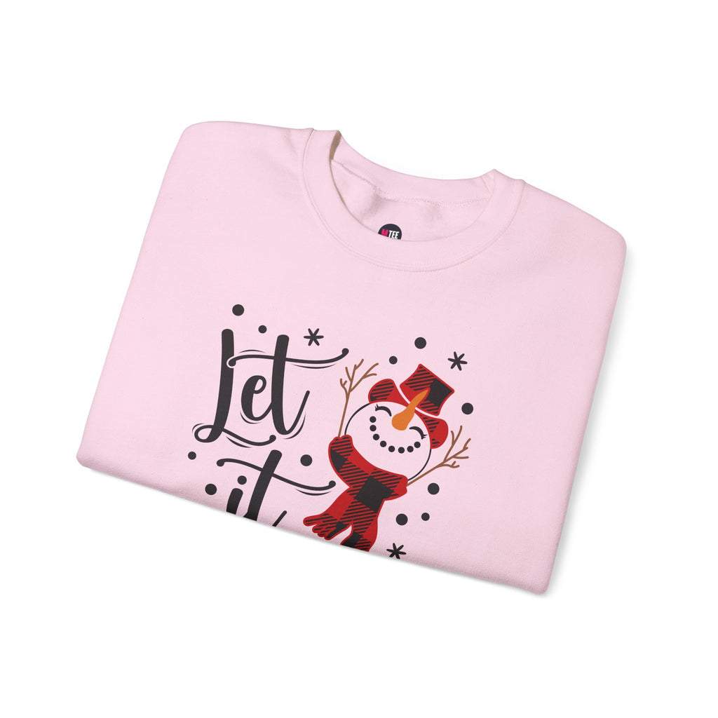 Let It Snow Sweatshirt for Cozy Winter Fun