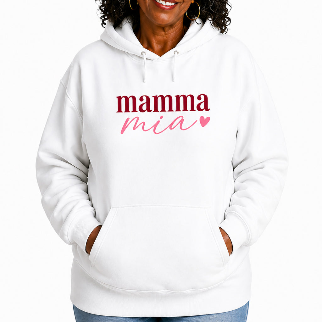 Mother's Day Hoodie— Retro Script "Mama" Mother's Day Sweatshirt Gift