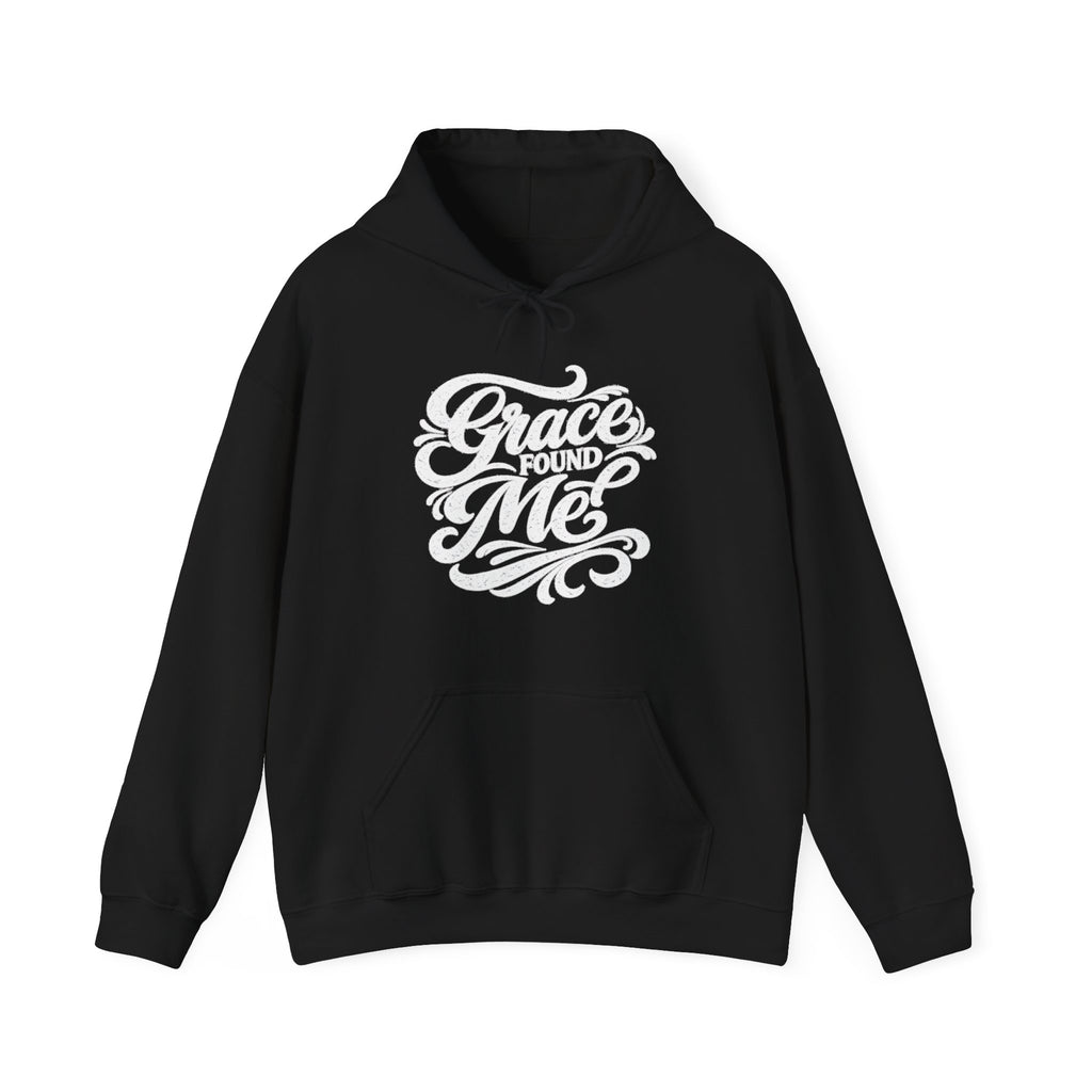 Grace Found Me Hoodie — Inspirational Christian Hoodie, Faith-Based Gift