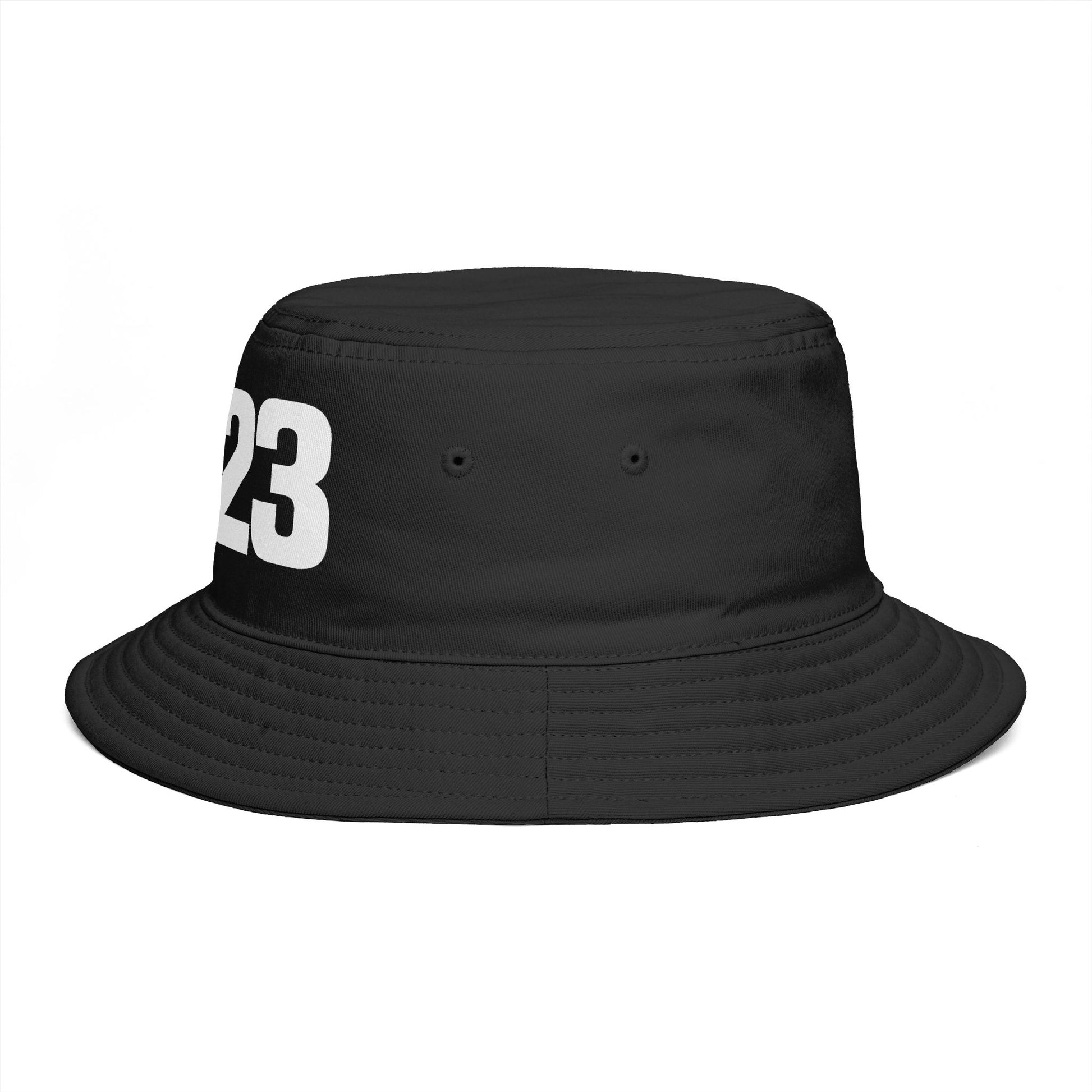 PS23, Psalm 23 Bucket Hat — Retro Streetwear Logo Hat