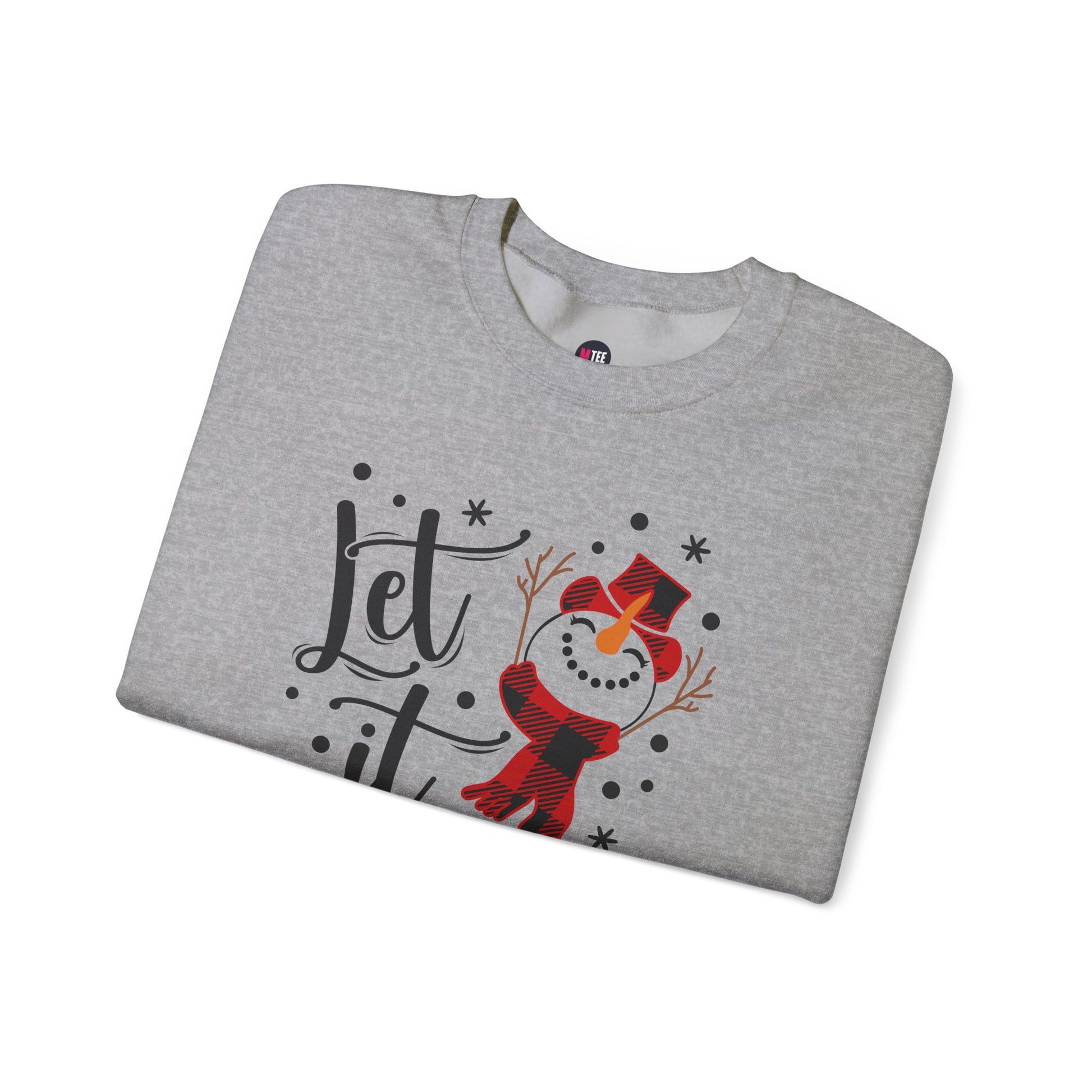 Let It Snow Sweatshirt for Cozy Winter Fun