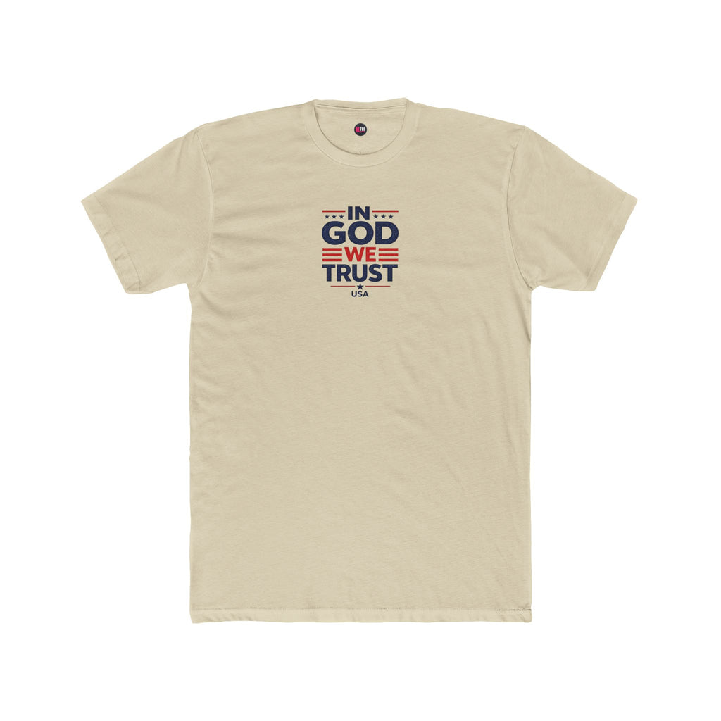 In God We Trust Scriptural Faith Tee — 4th of July Patriotic T-Shirt (Est. 2025)